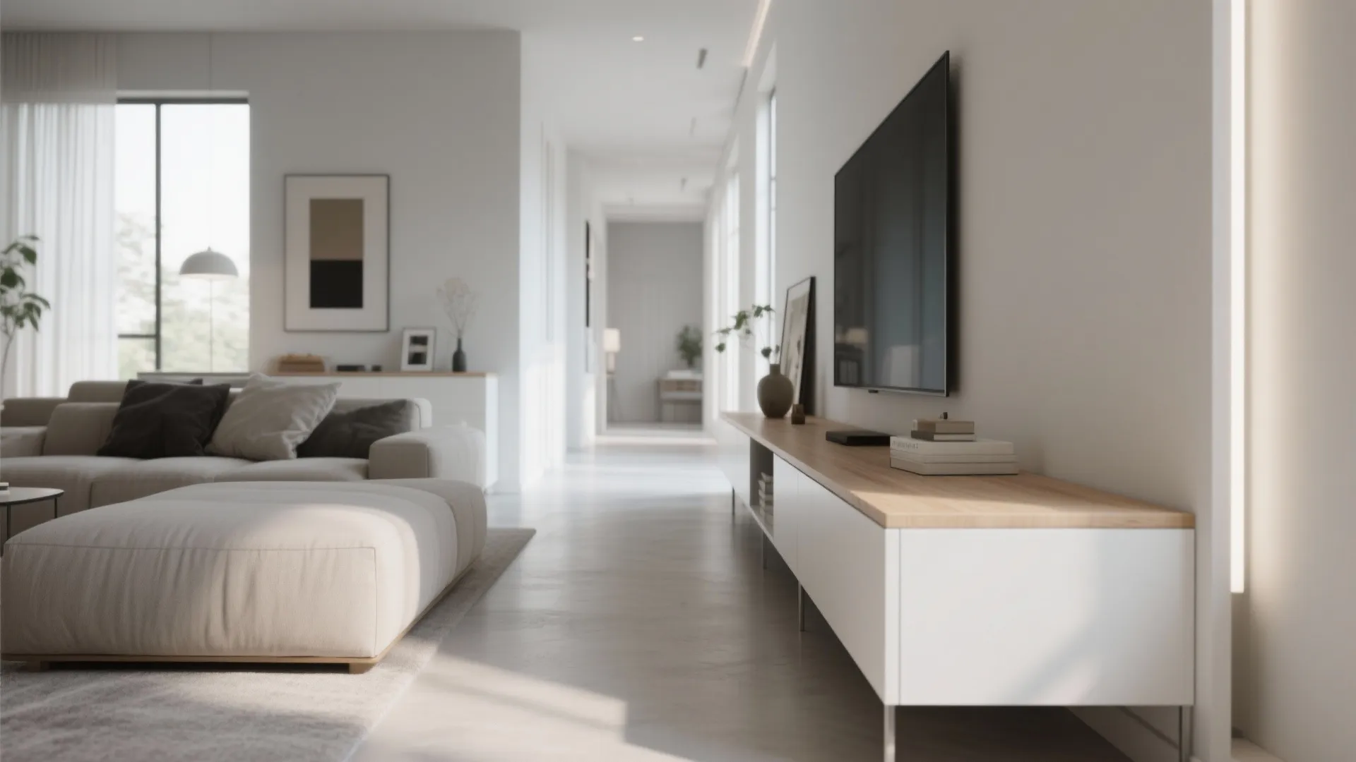 7. Slim Profile Cabinets