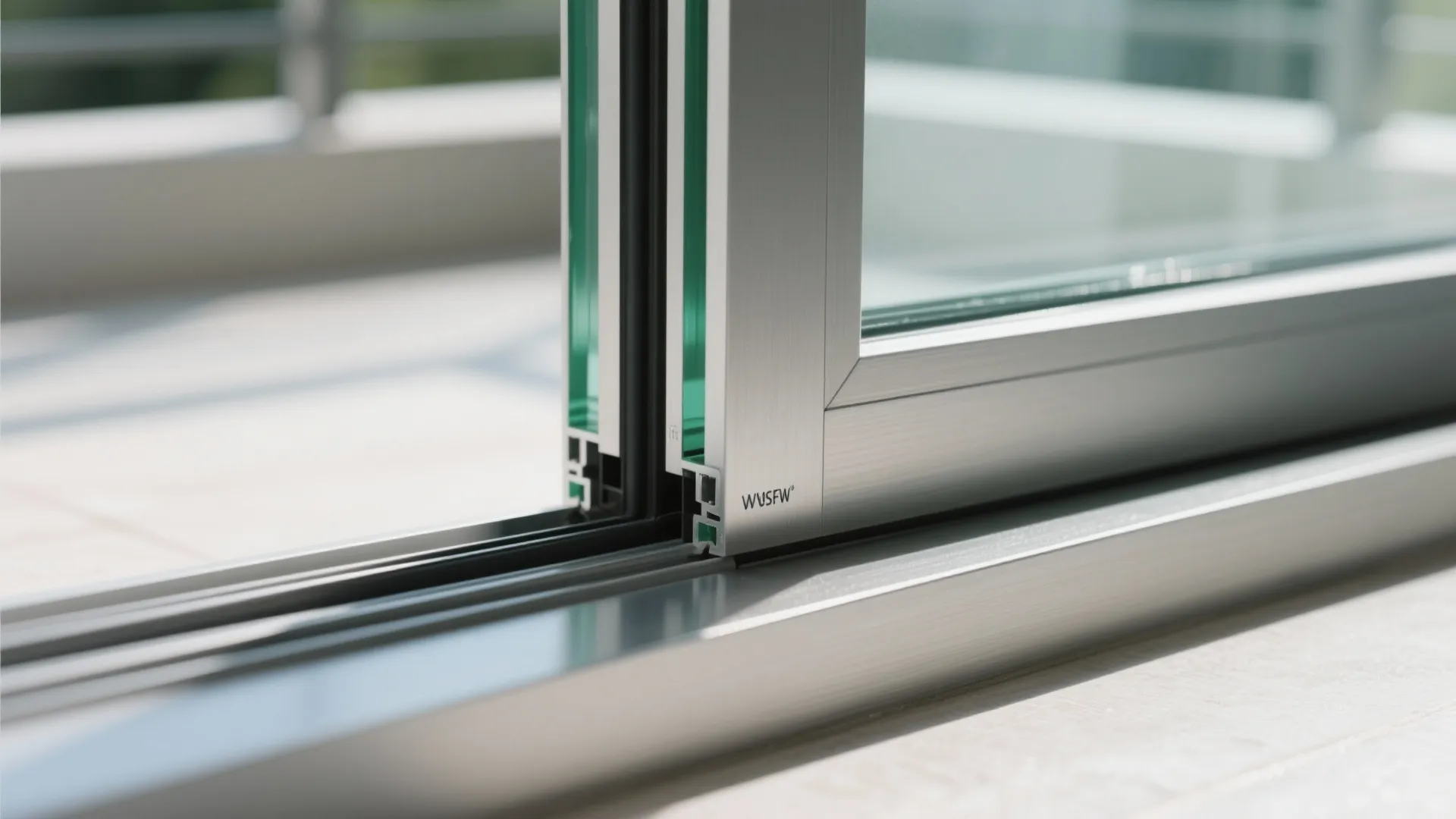 Frameless-look glass doors for maximum daylight