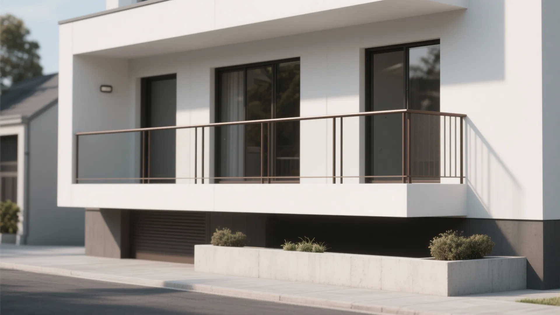 Minimal Lines and Slim Railing Profiles