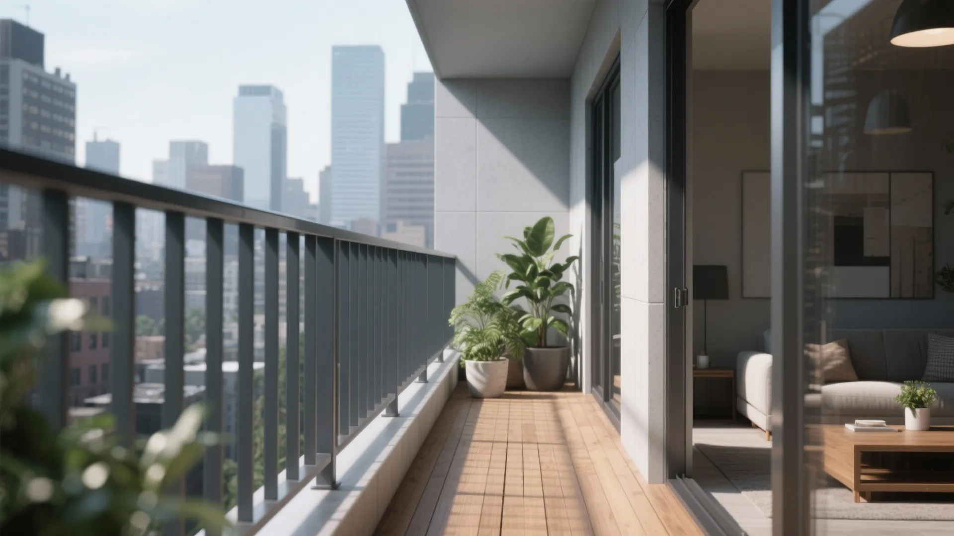 Slimline Metal Railings