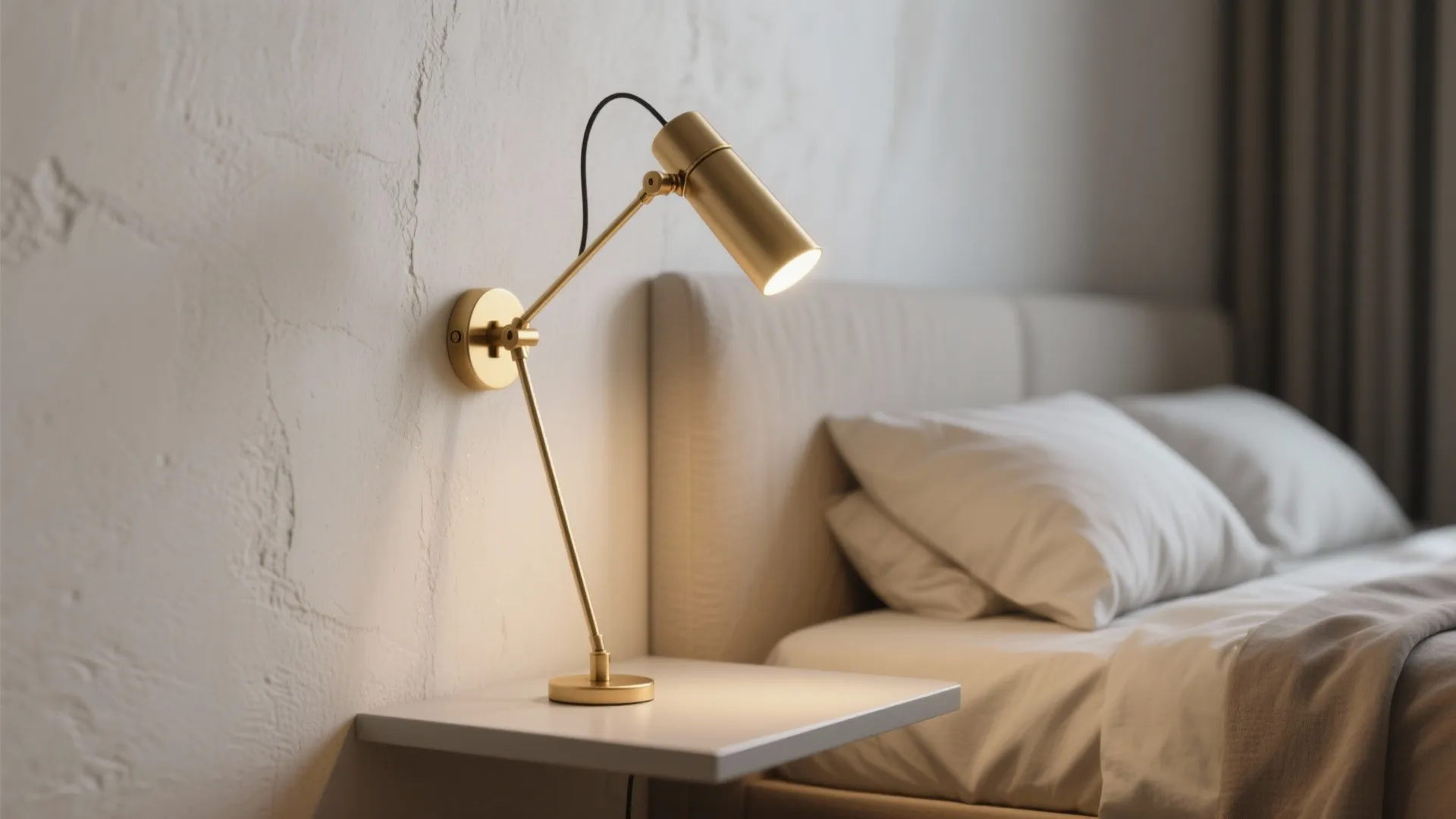 1. Slim Profile Reading Sconces for Narrow Bedrooms