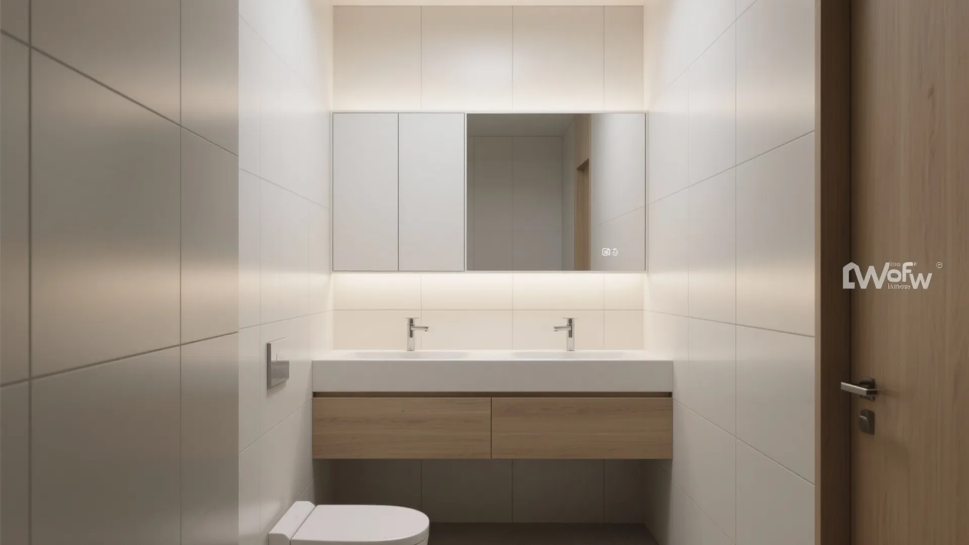 Slim Recessed Mirror Cabinet