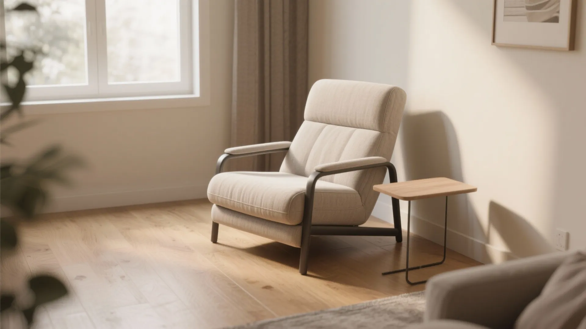 1. Choose slim-profile recliners