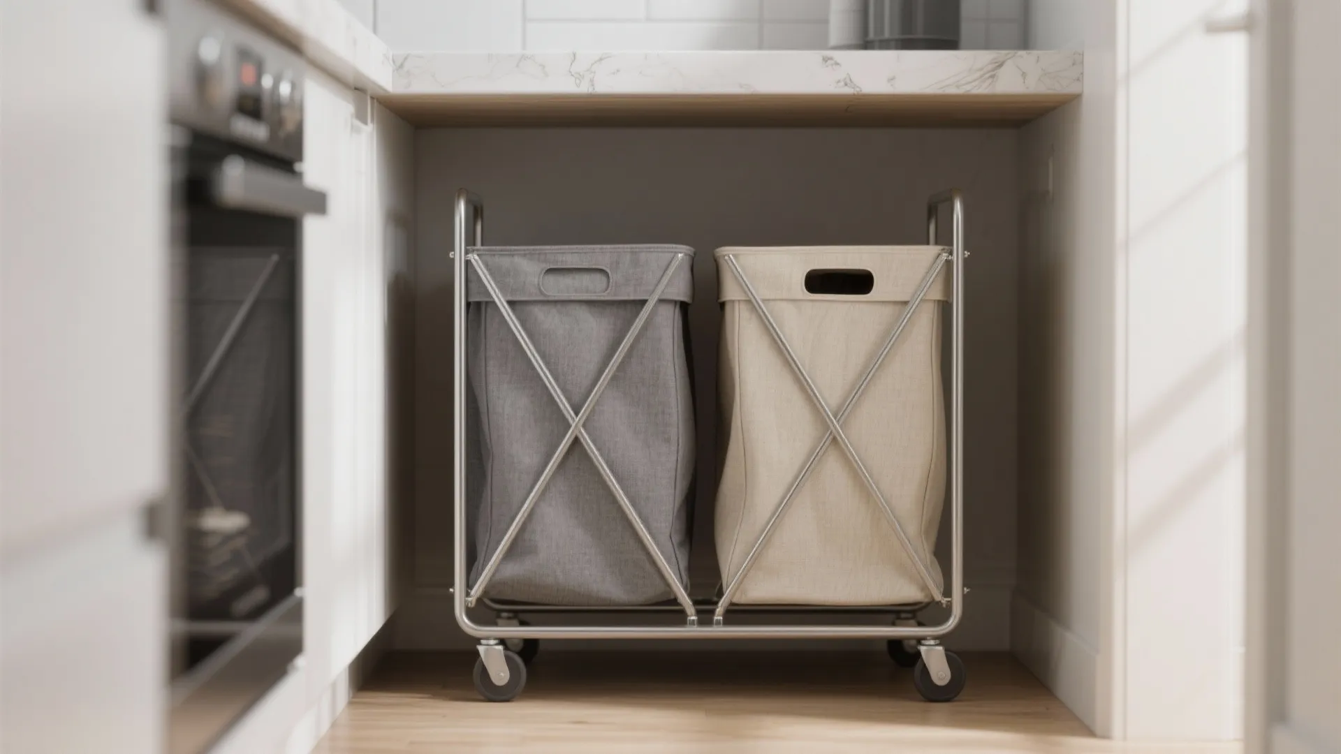 1. Slim Rolling Baskets