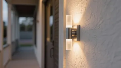 Modern Outdoor Wall Sconce for Porch Illumination