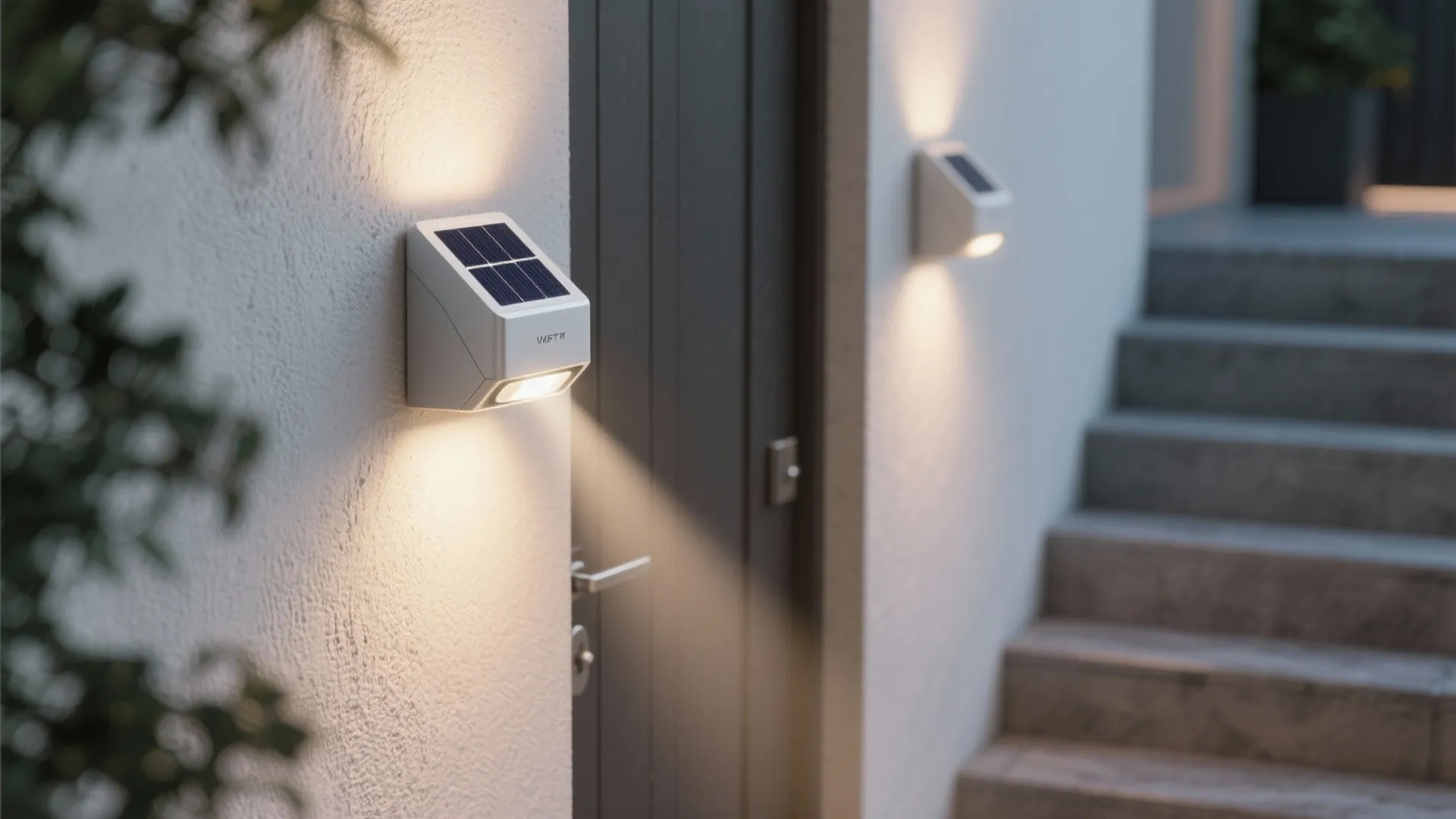 1. Slim LED Sconces for Entryways