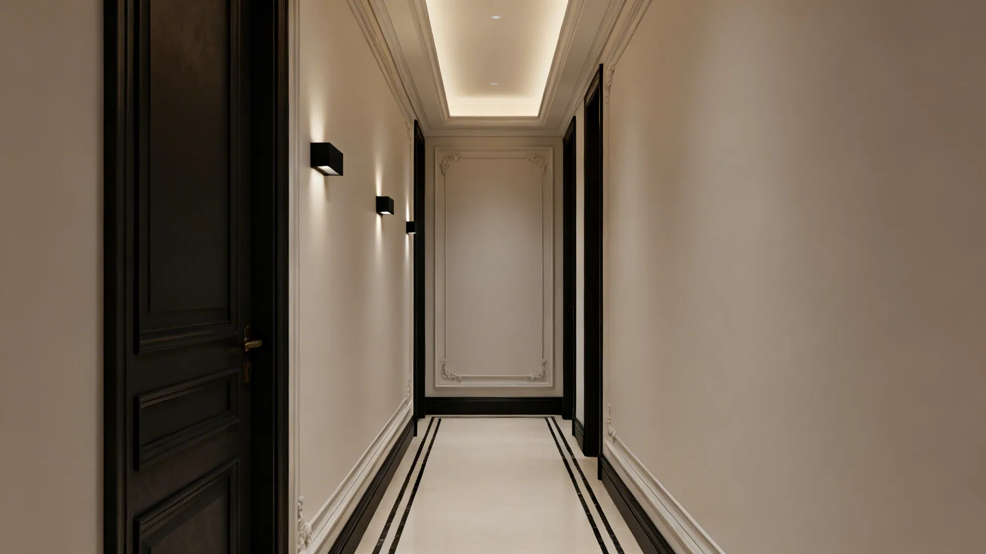 4. Slim Profile Sconces for Narrow Walls