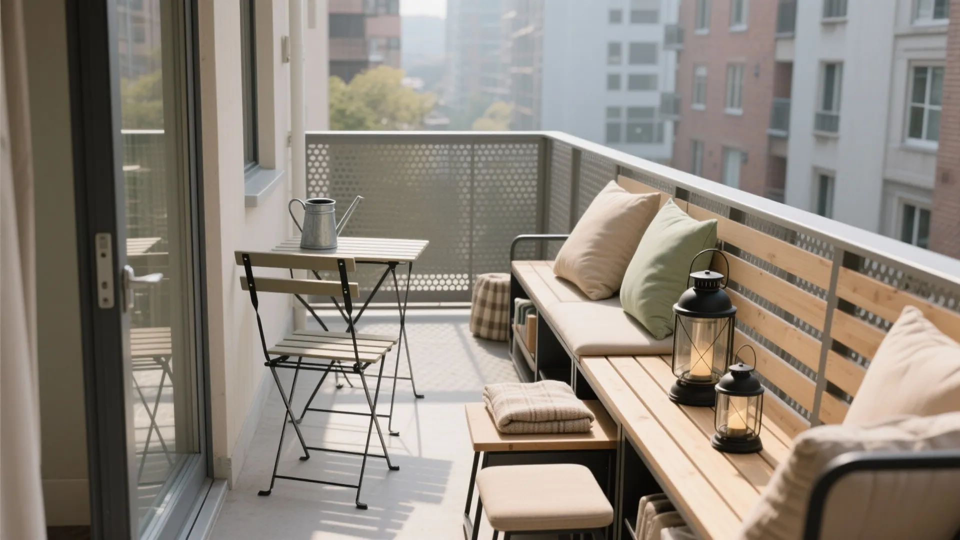 Slim Seating with Hidden Storage