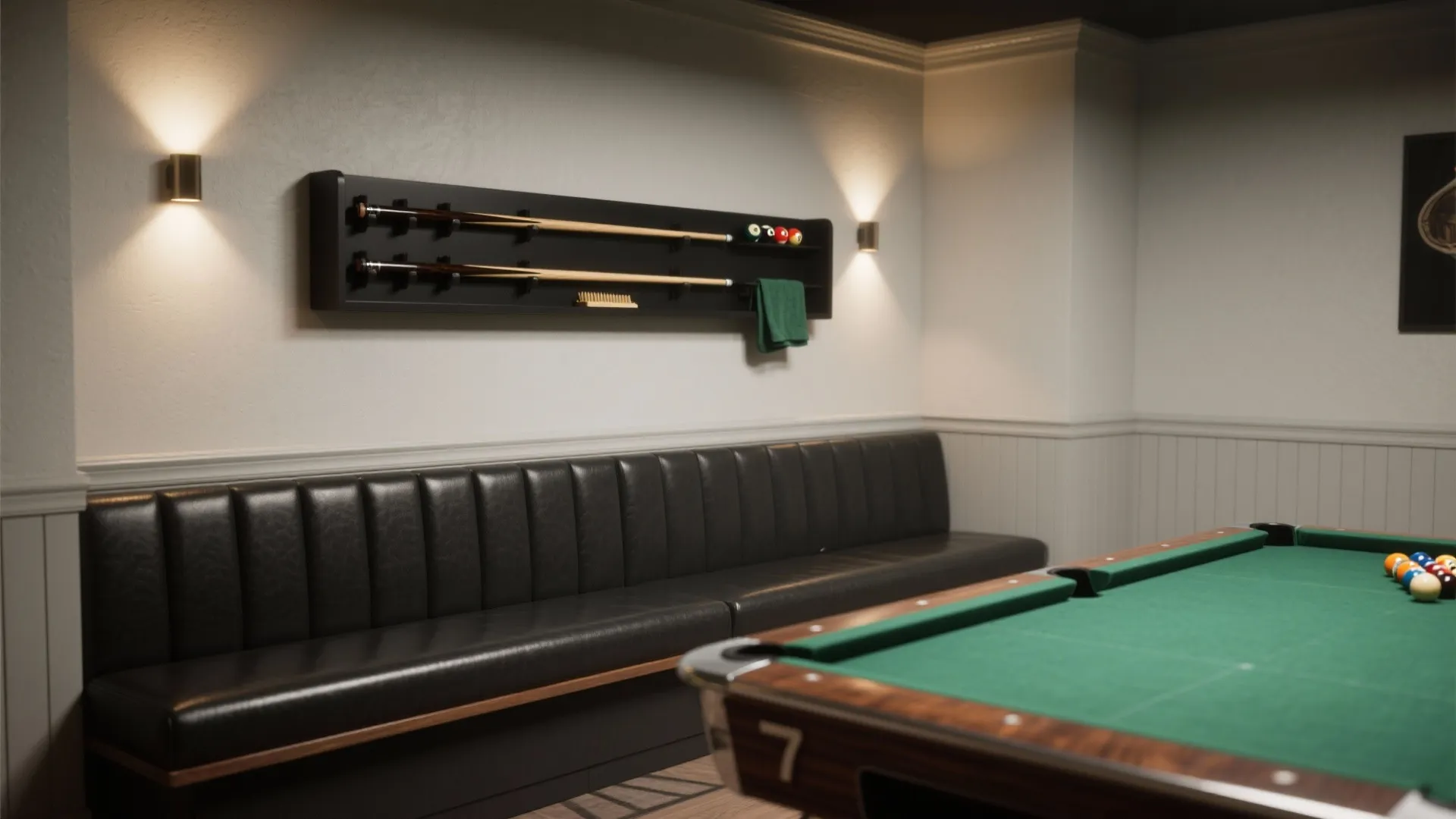 Slim Seating, Wall Racks, and Short Cues