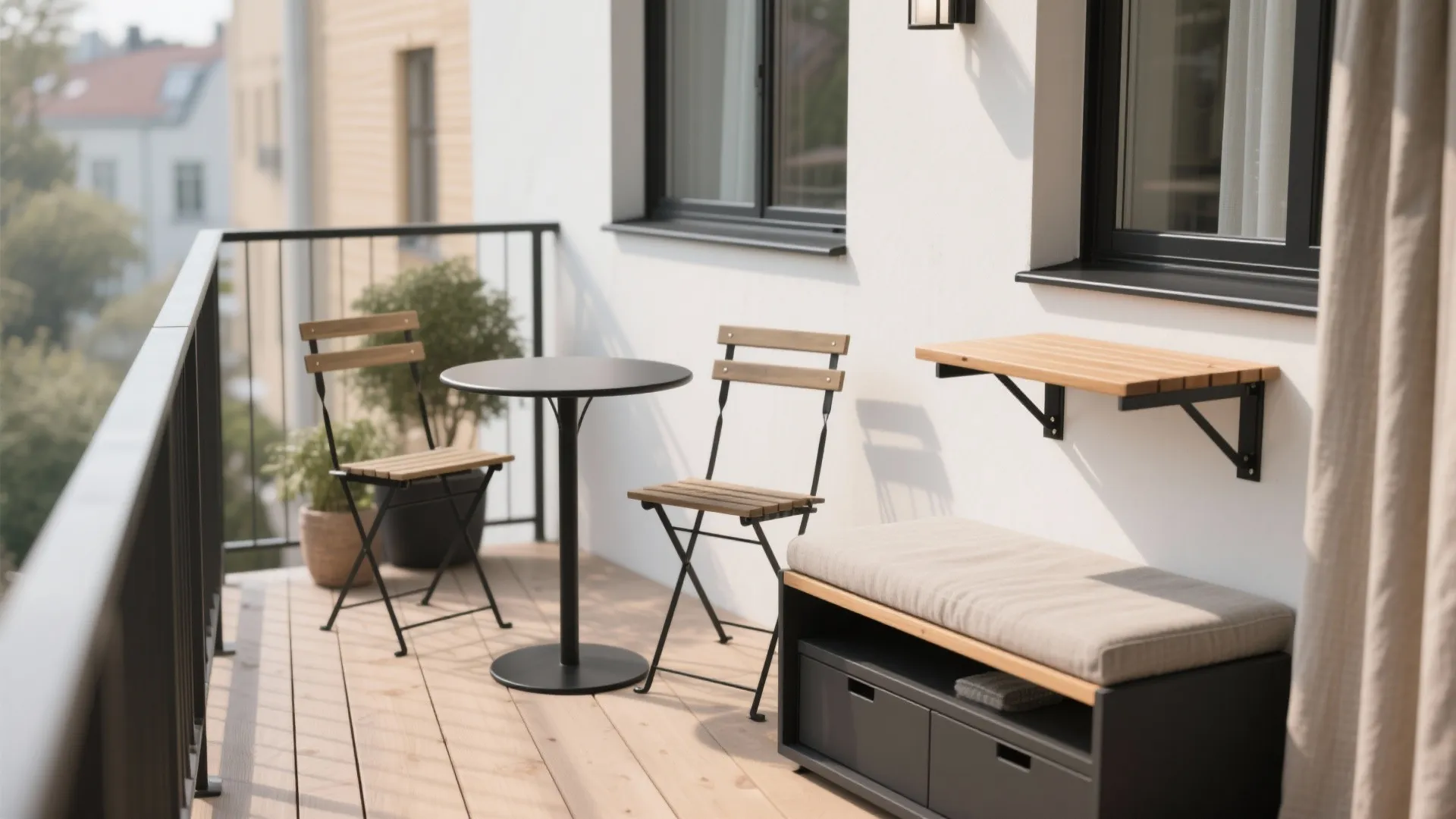 1) Slimline Seating & Foldable Finds