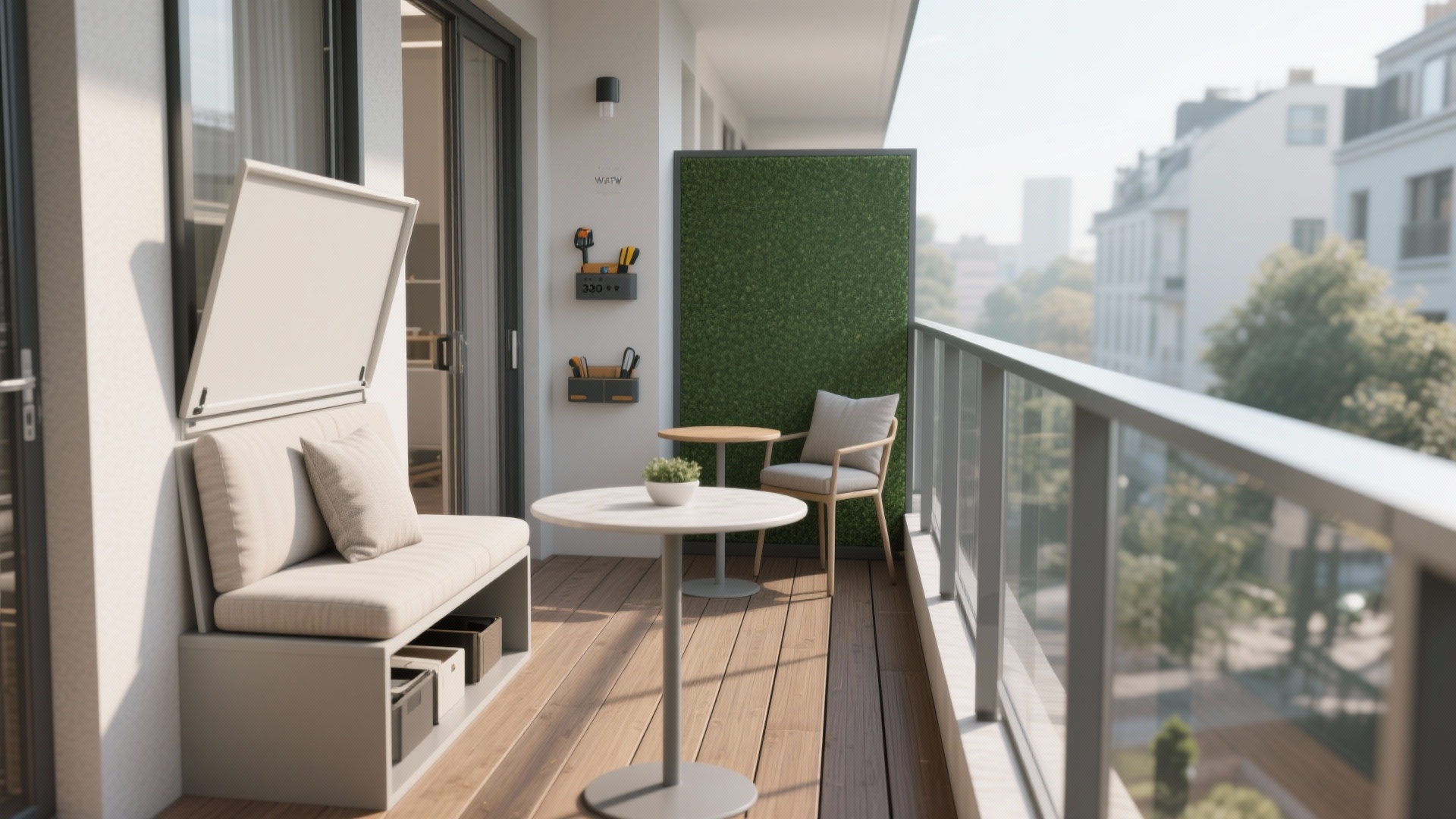Small Balcony Feels Wasted? 5 Balcony Design Ideas That Add Space