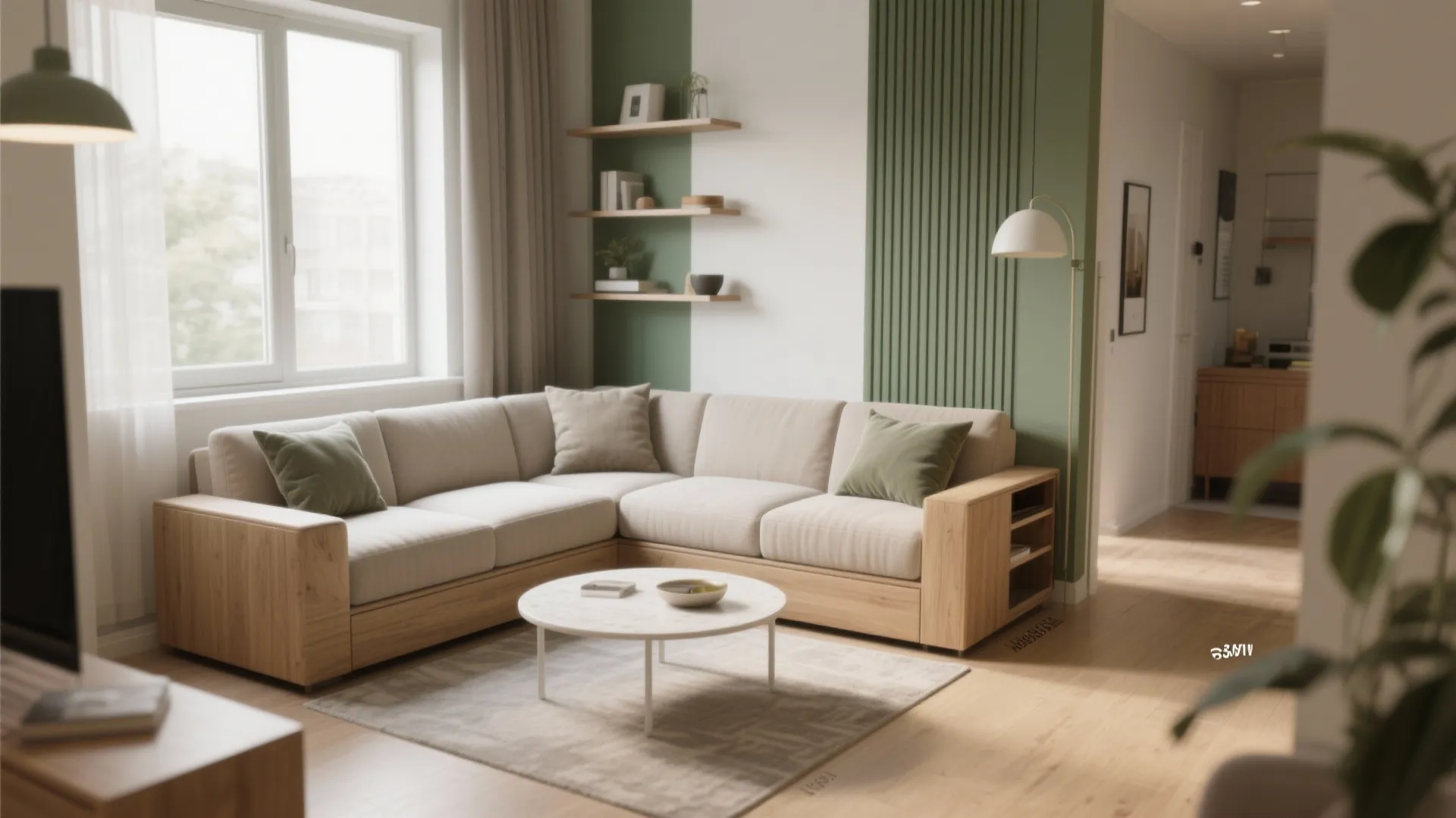 [Section: 5] Slim Profile Sectional — Corner Comfort Without the Bulk