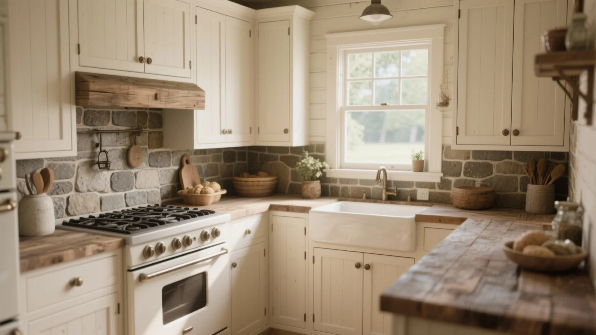 3. Slim-profile shaker cabinets for mountain cottages