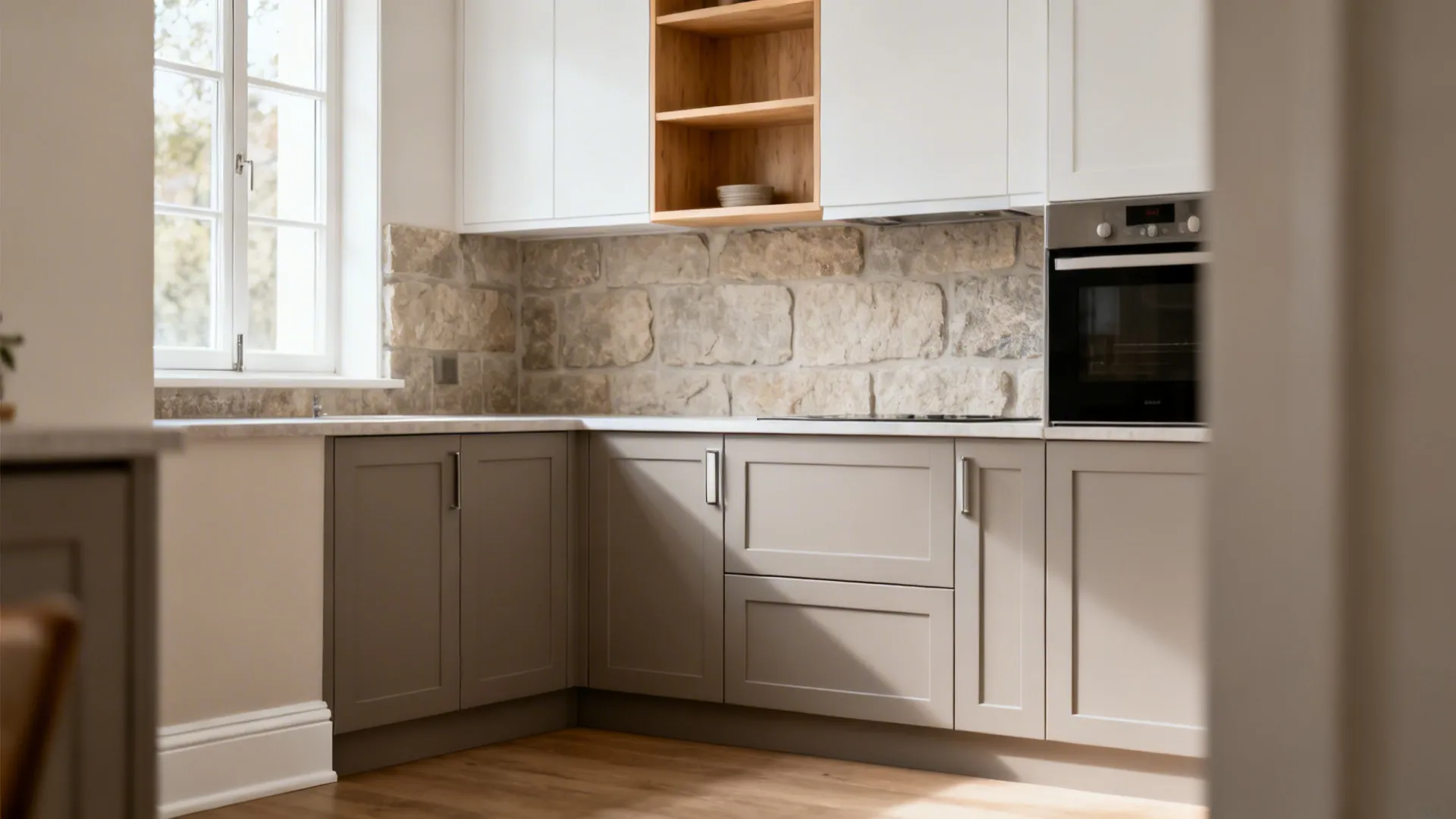 Minimalist Storage with Slim Shaker Fronts