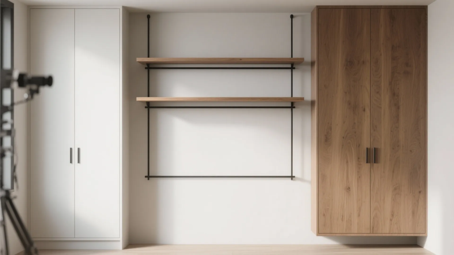 Minimalist Wall Storage That Doubles as Decor