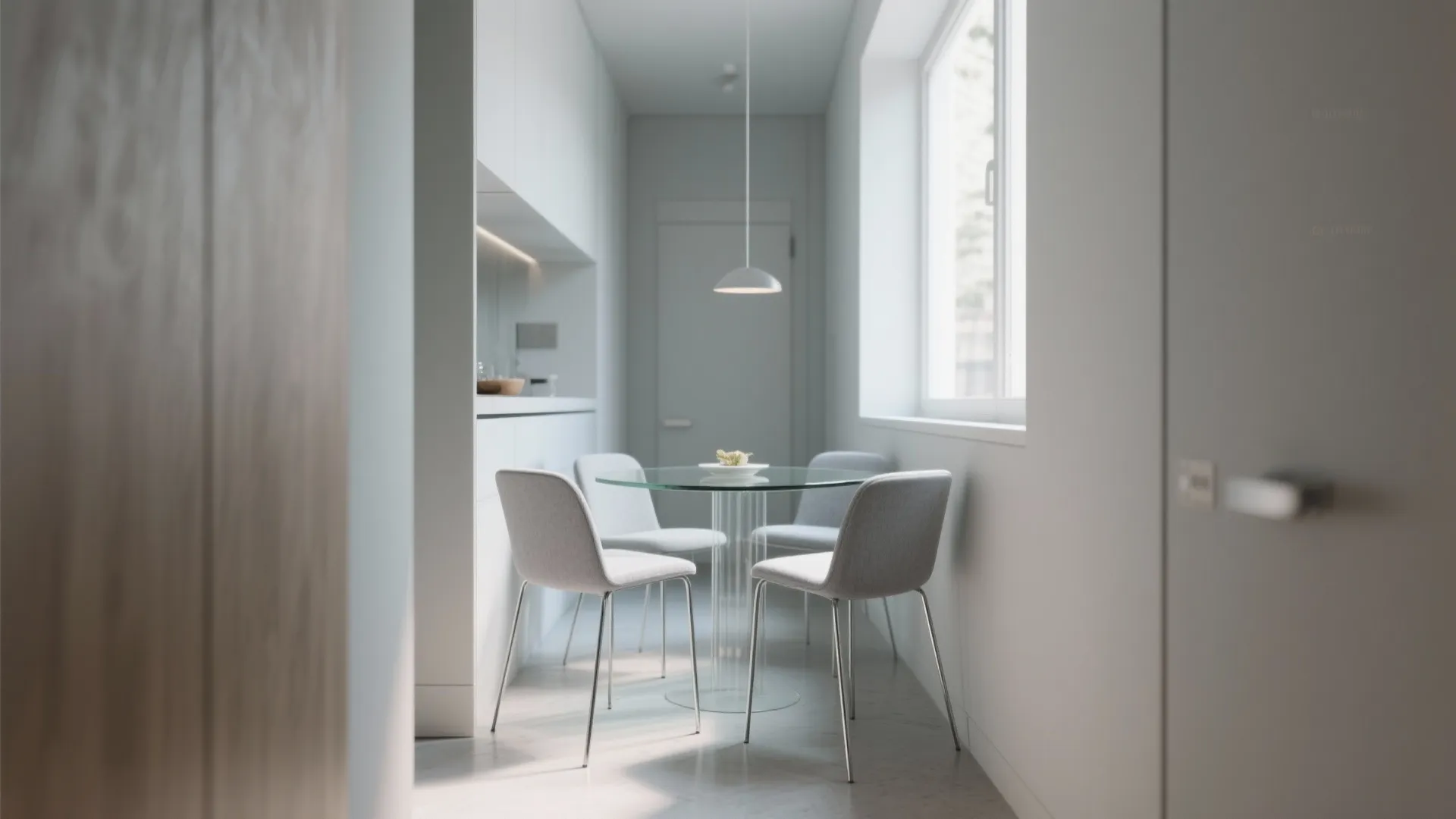 2. Use slender silhouettes to save space