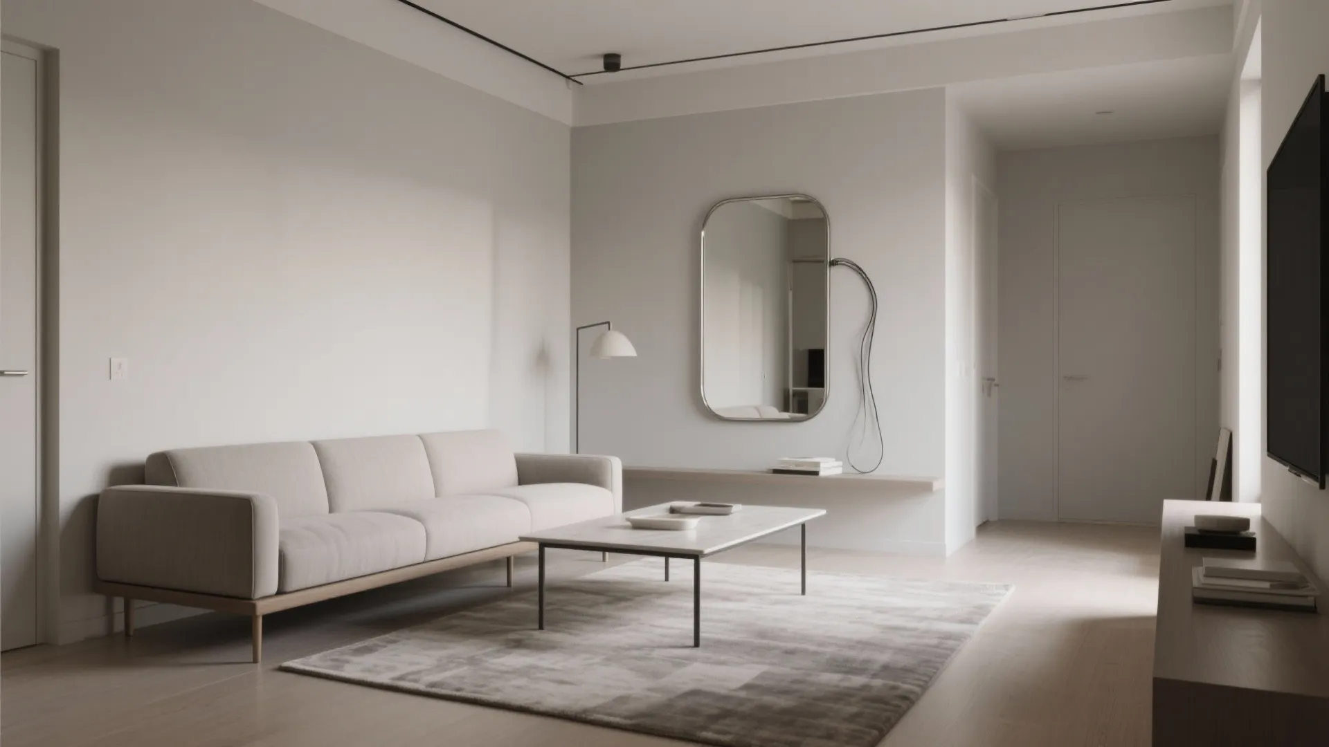 5) Slim silhouettes and grounded proportions