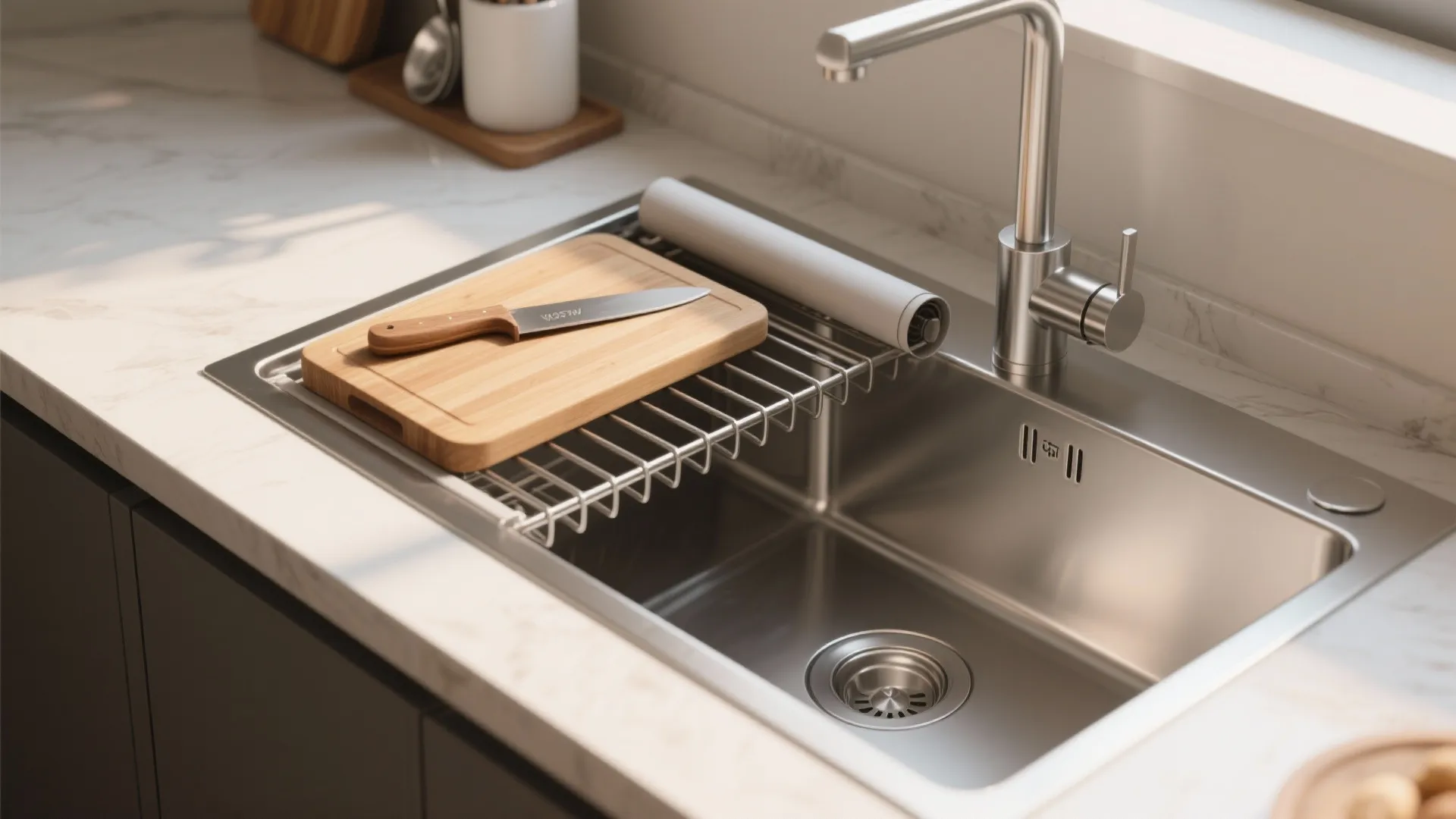 1. Slim single-bowl sinks