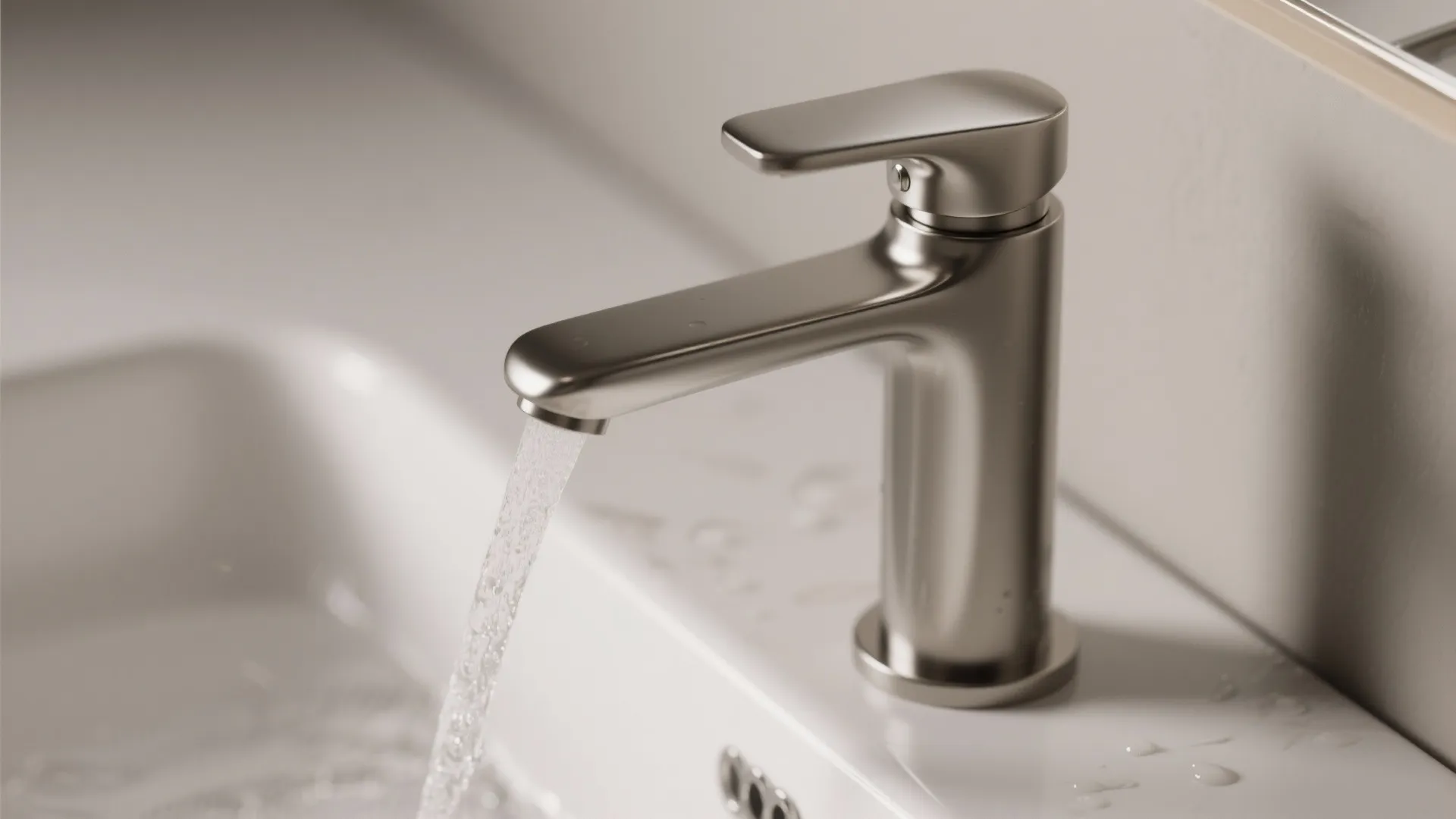 Slim Single-Handle 4-Inch Faucet