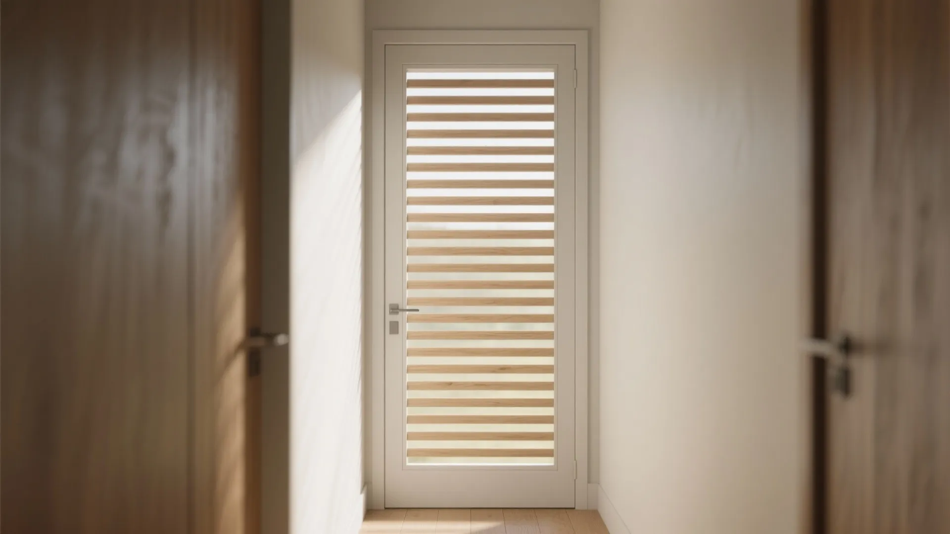 1. Slim slat modern screen