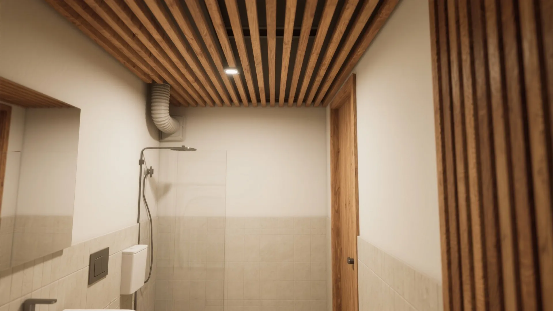 Idea 5: Slim Slats with Concealed Services