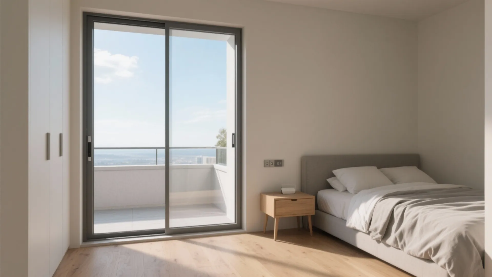 1) Slim-frame sliders for maximum light, minimum footprint