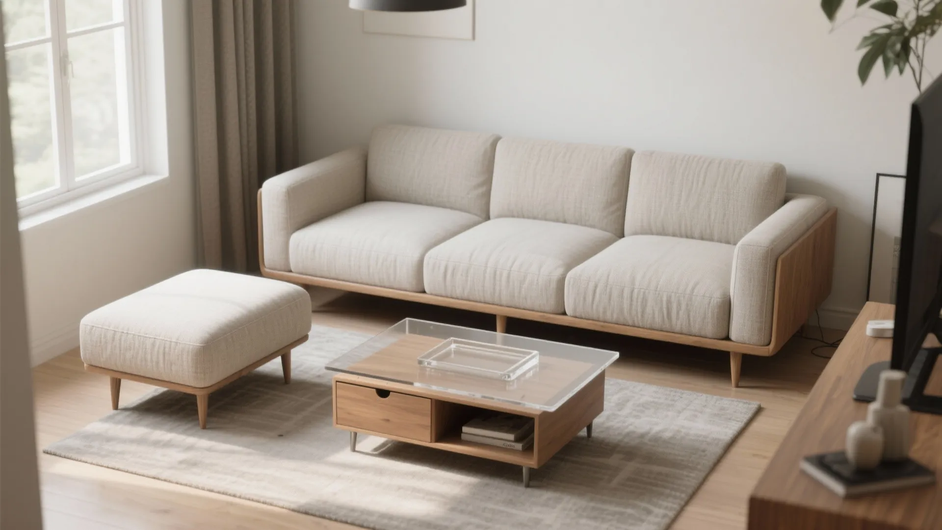 Scale-smart seating with dual functions