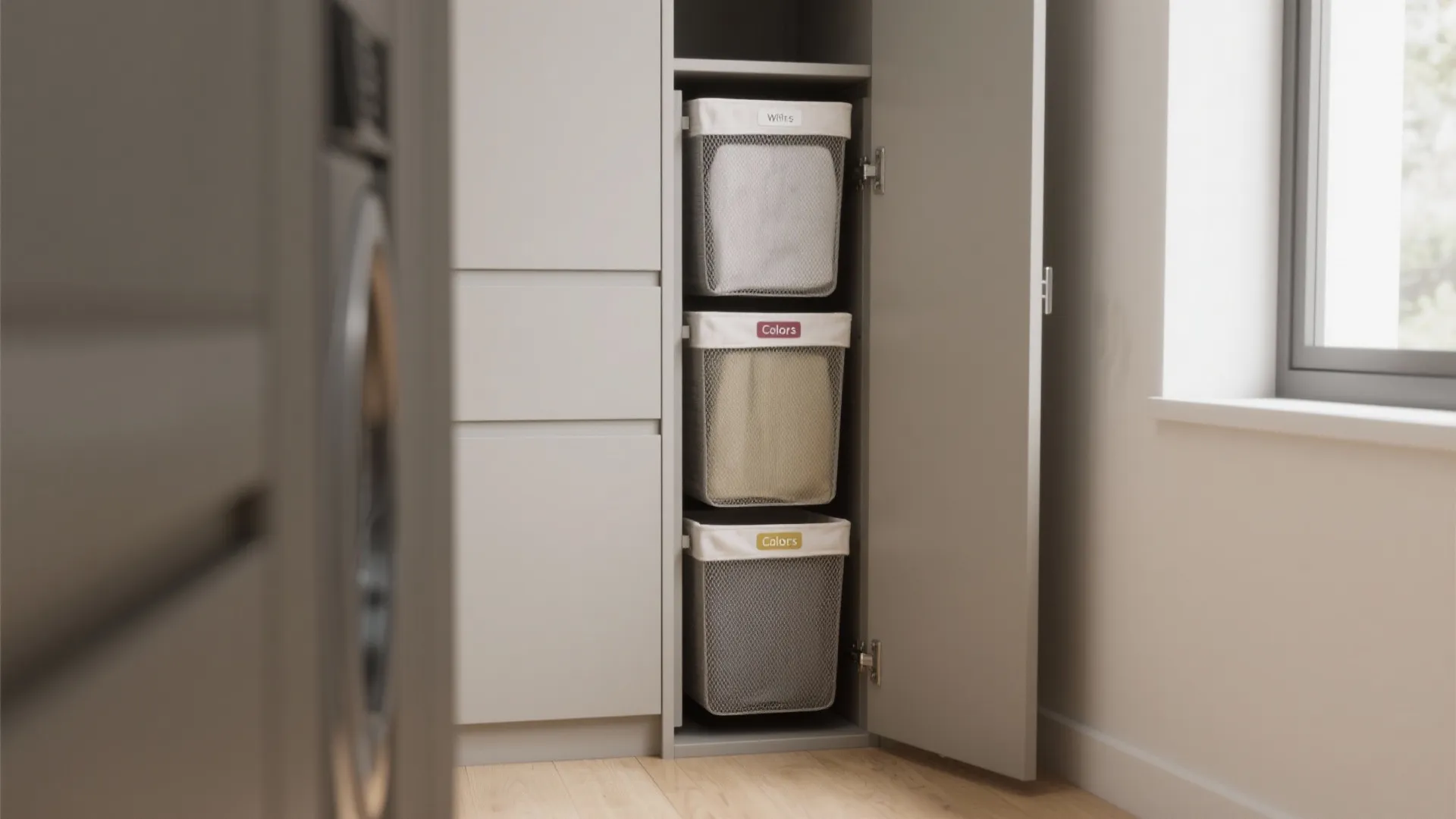 1. Slim sorter towers