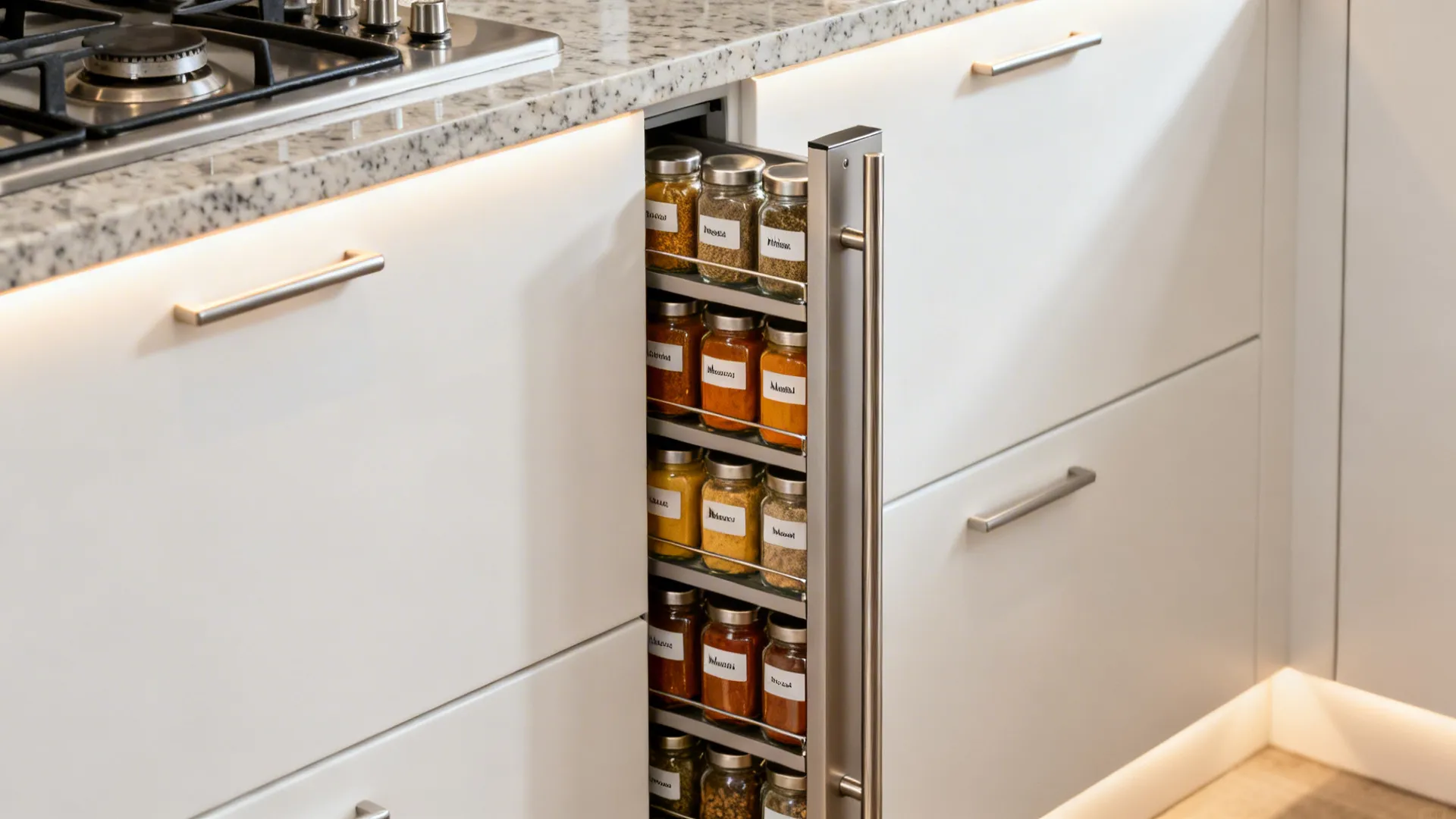 Minimalist Storage that Still Loves Masala