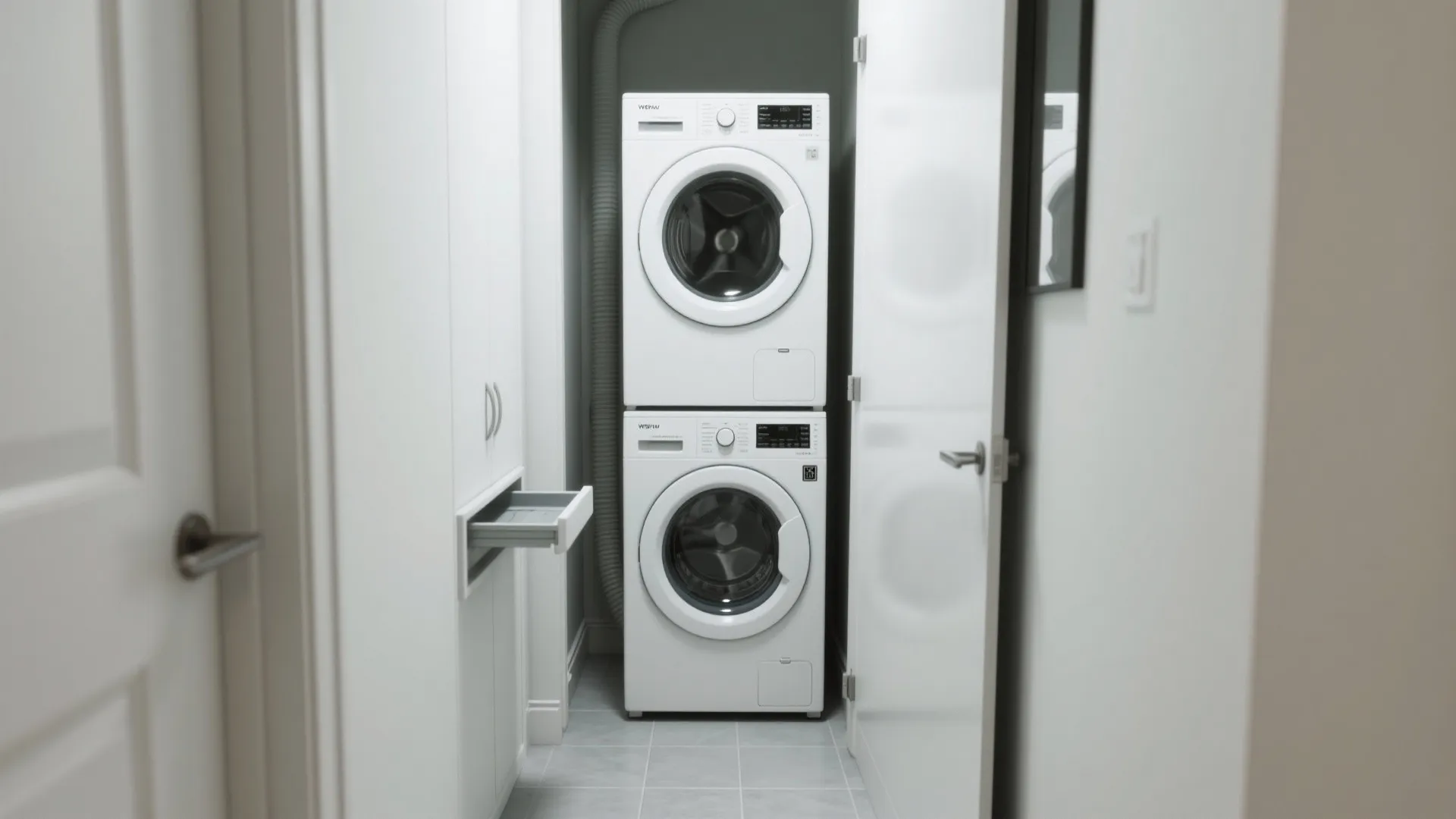 2. Slim appliances and stacking combos