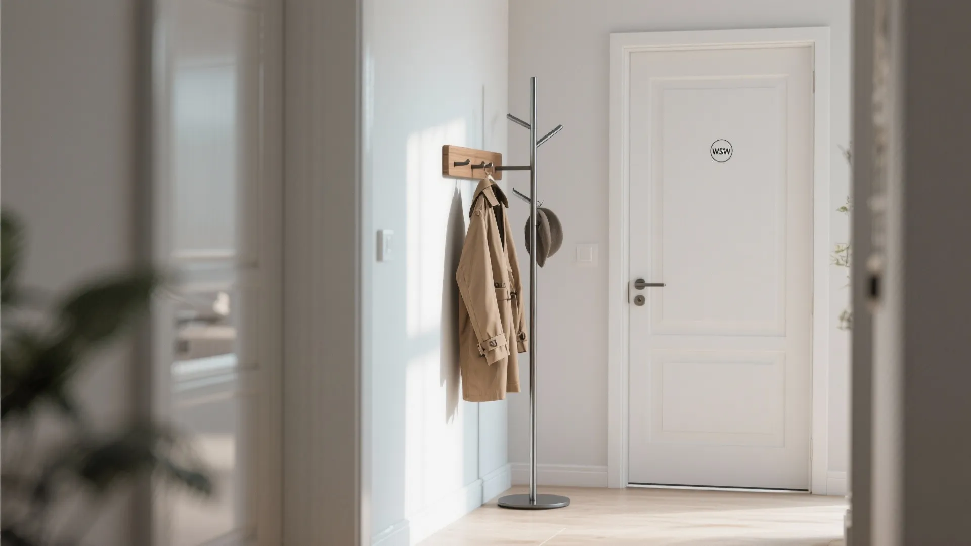 2. Slim Profile Standing Rack