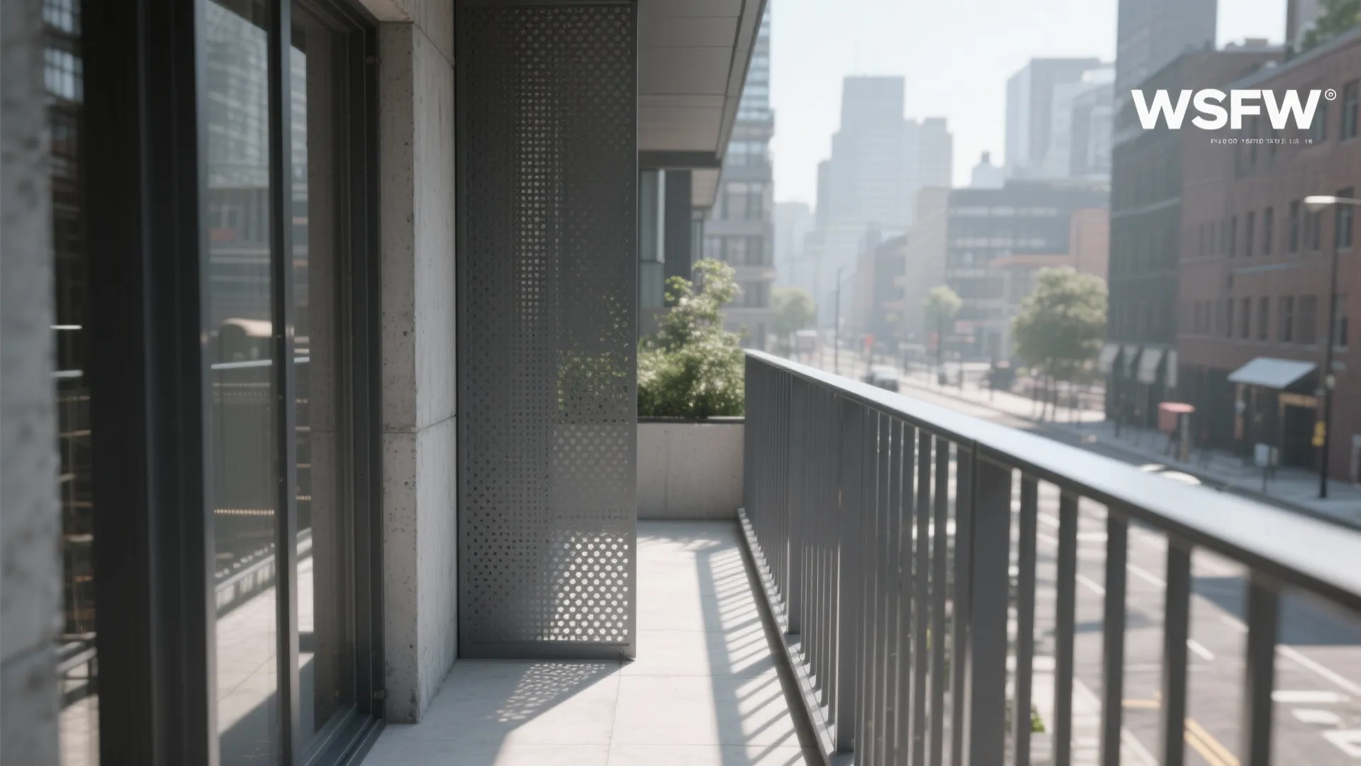 1) Slimline Steel Grills With Architectural Finish