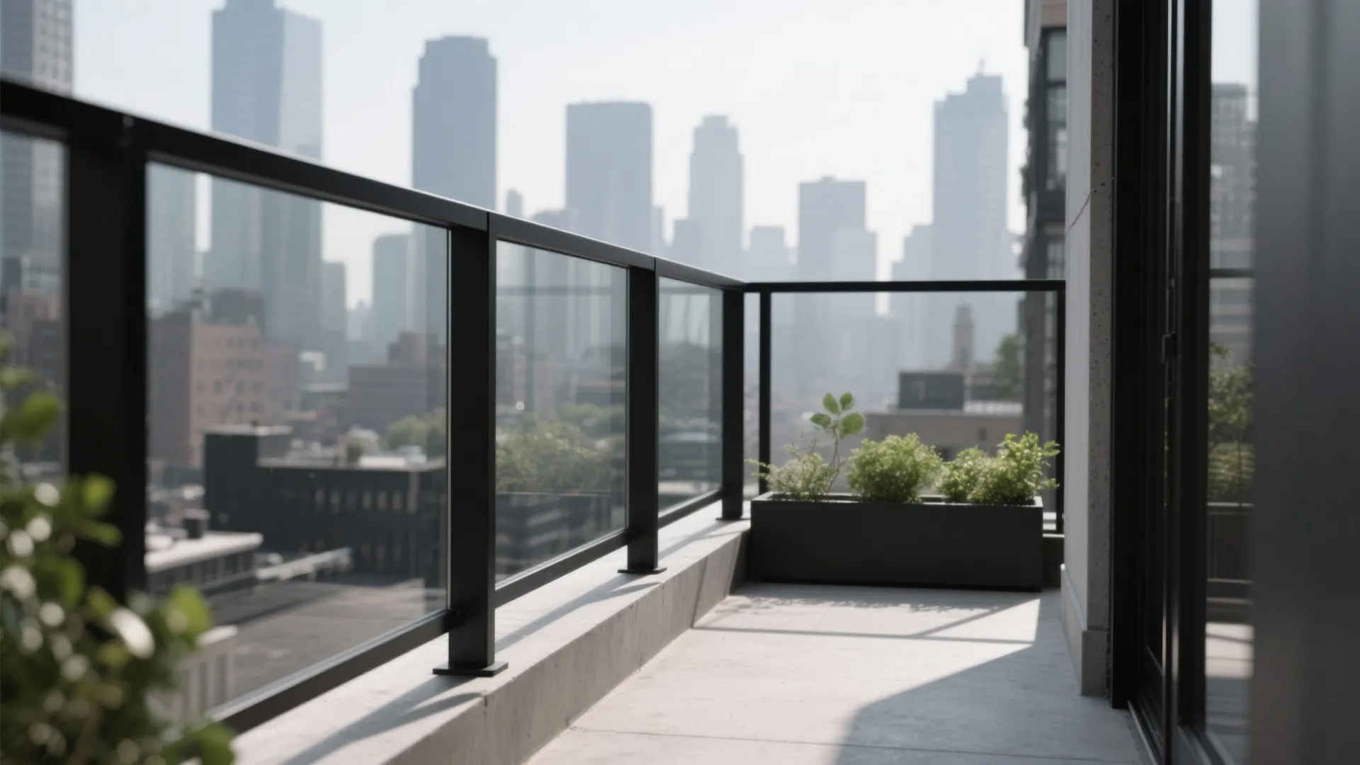 Slimline Steel Balustrades with Minimalist Lines