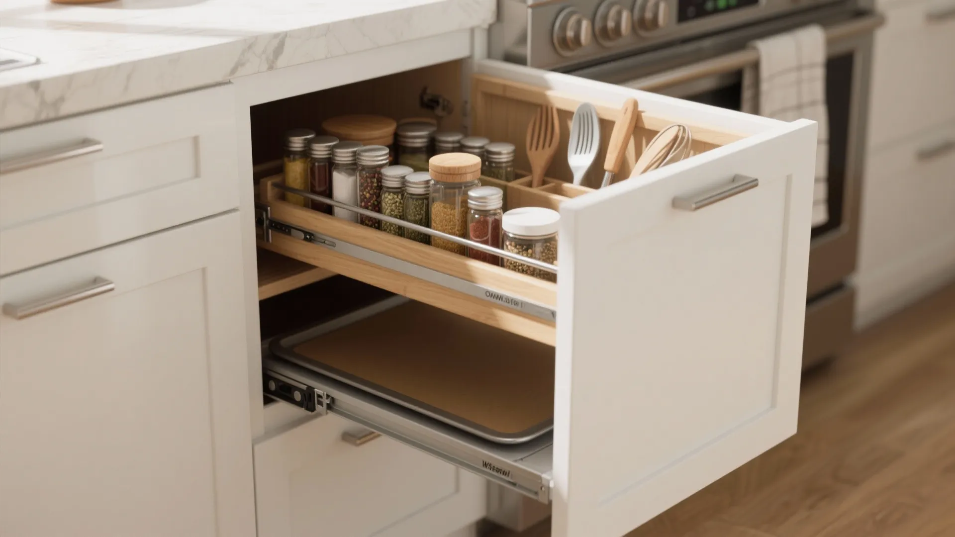 2) Add slim, supercharged storage