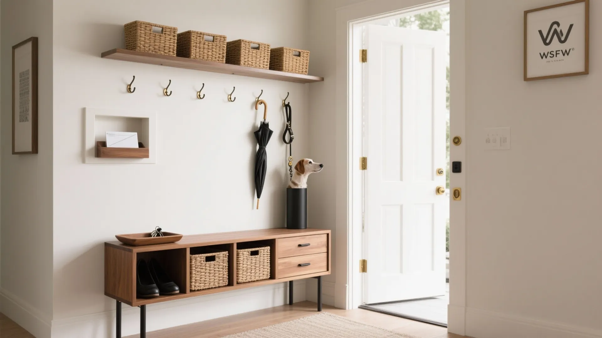 2) Shallow Storage That Works Hard