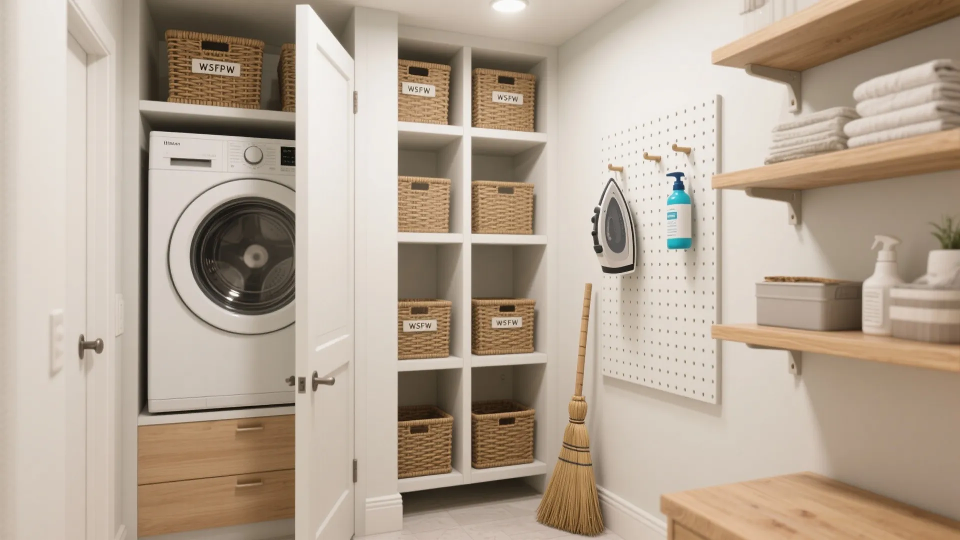 3. Slim Storage: Vertical Shelves and Cubbies