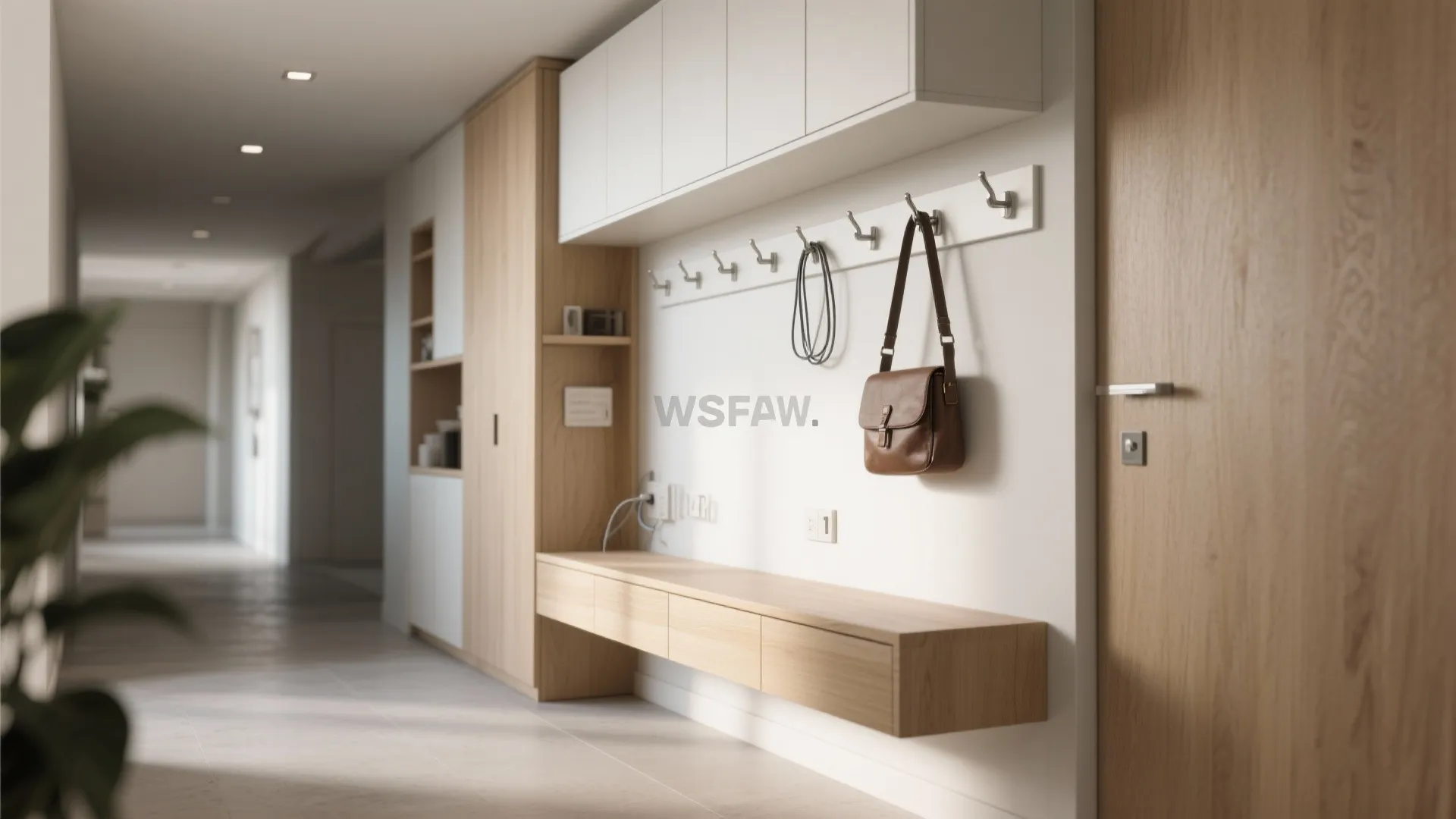 Slim storage along the flow, not across it