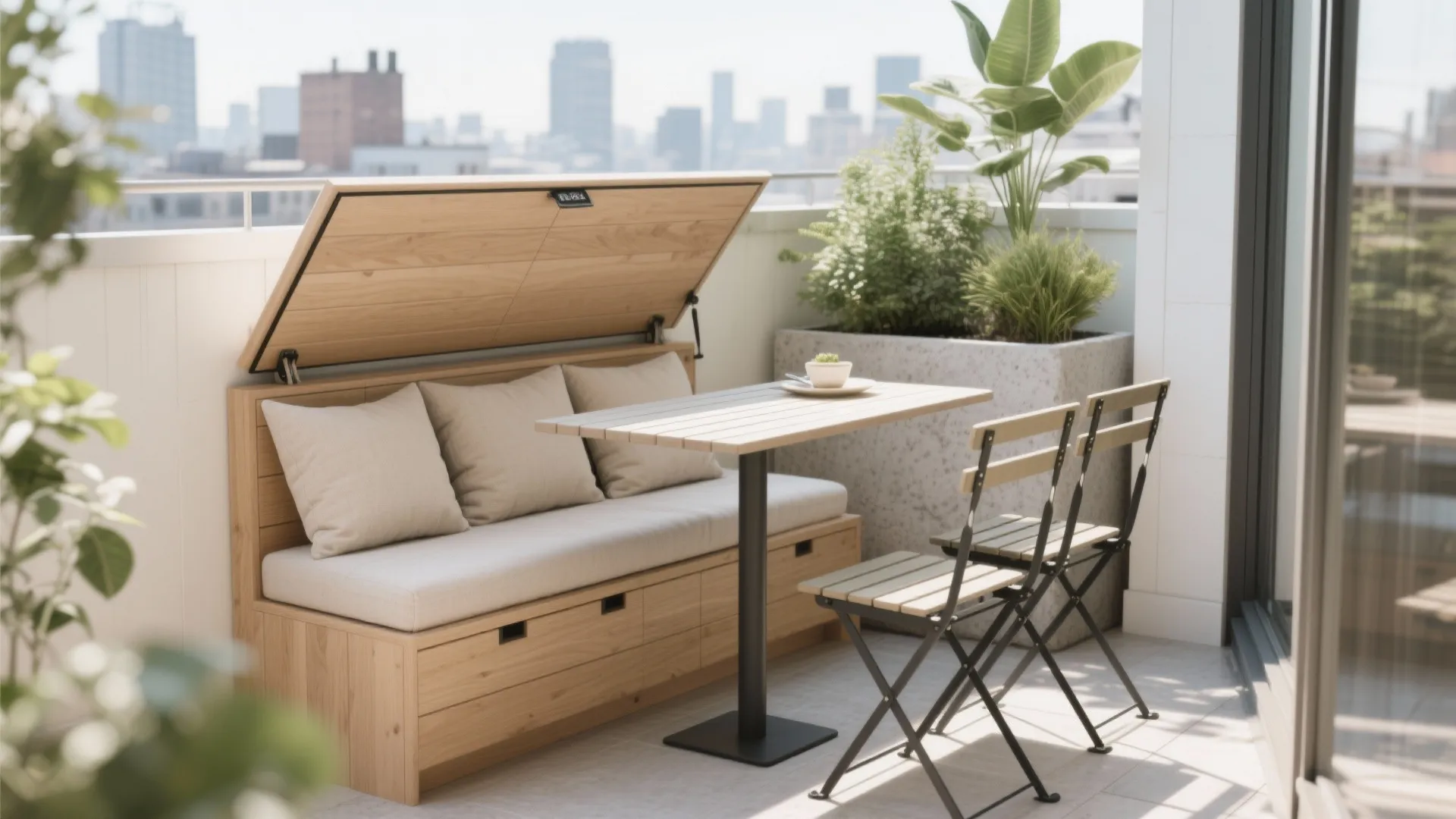 Slimline Storage Benches & Foldable Pieces