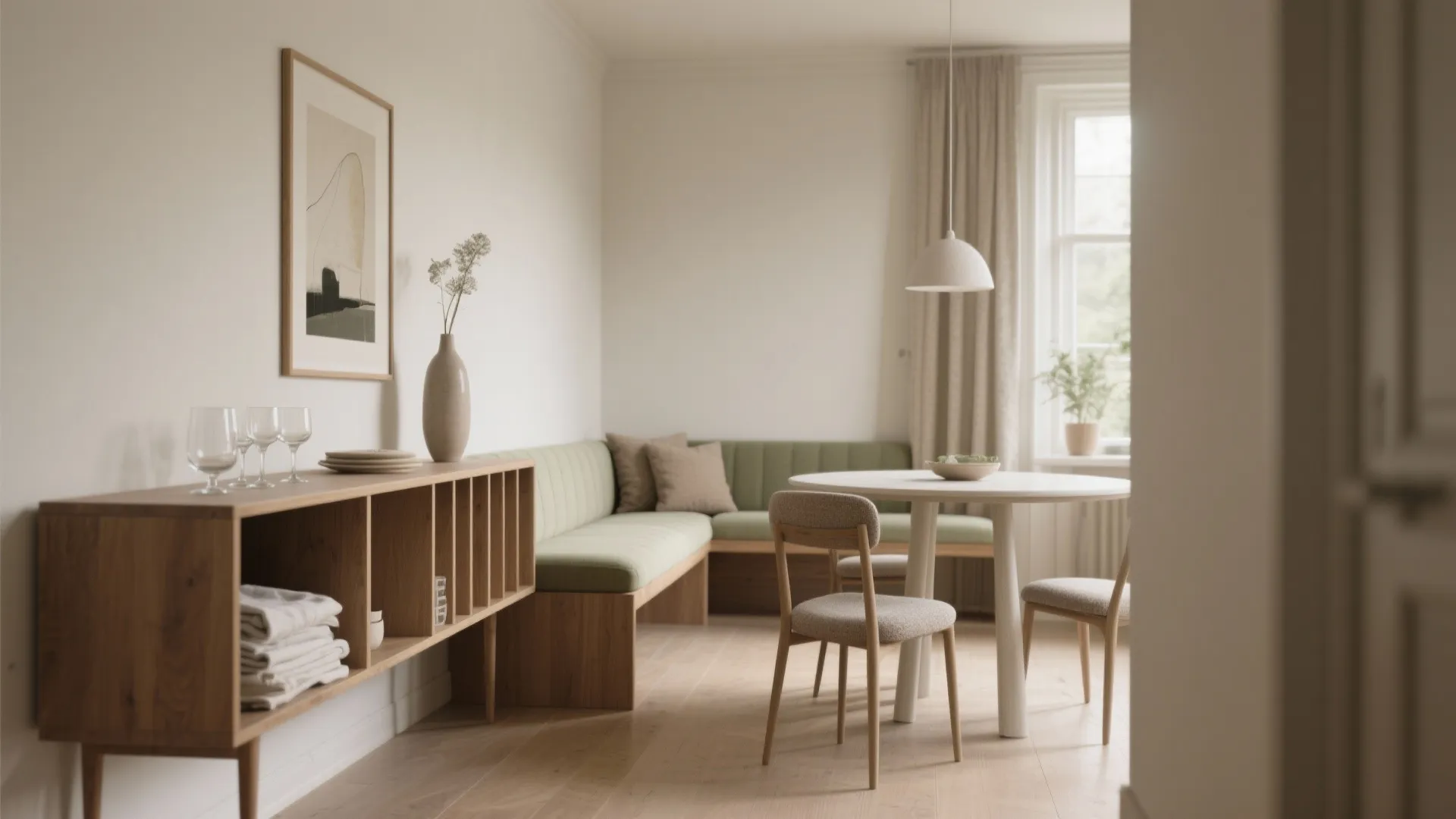 Sideboards, Benches, and Slim Storage That Pull Double Duty