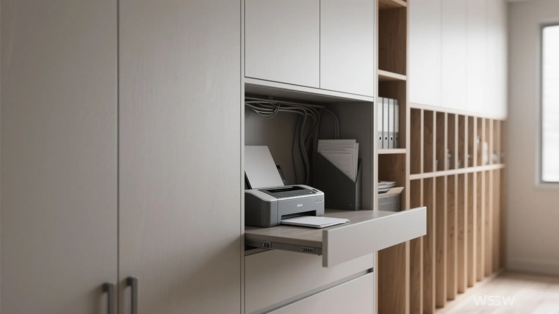 Built-In Storage That Disappears (But Works Nonstop)