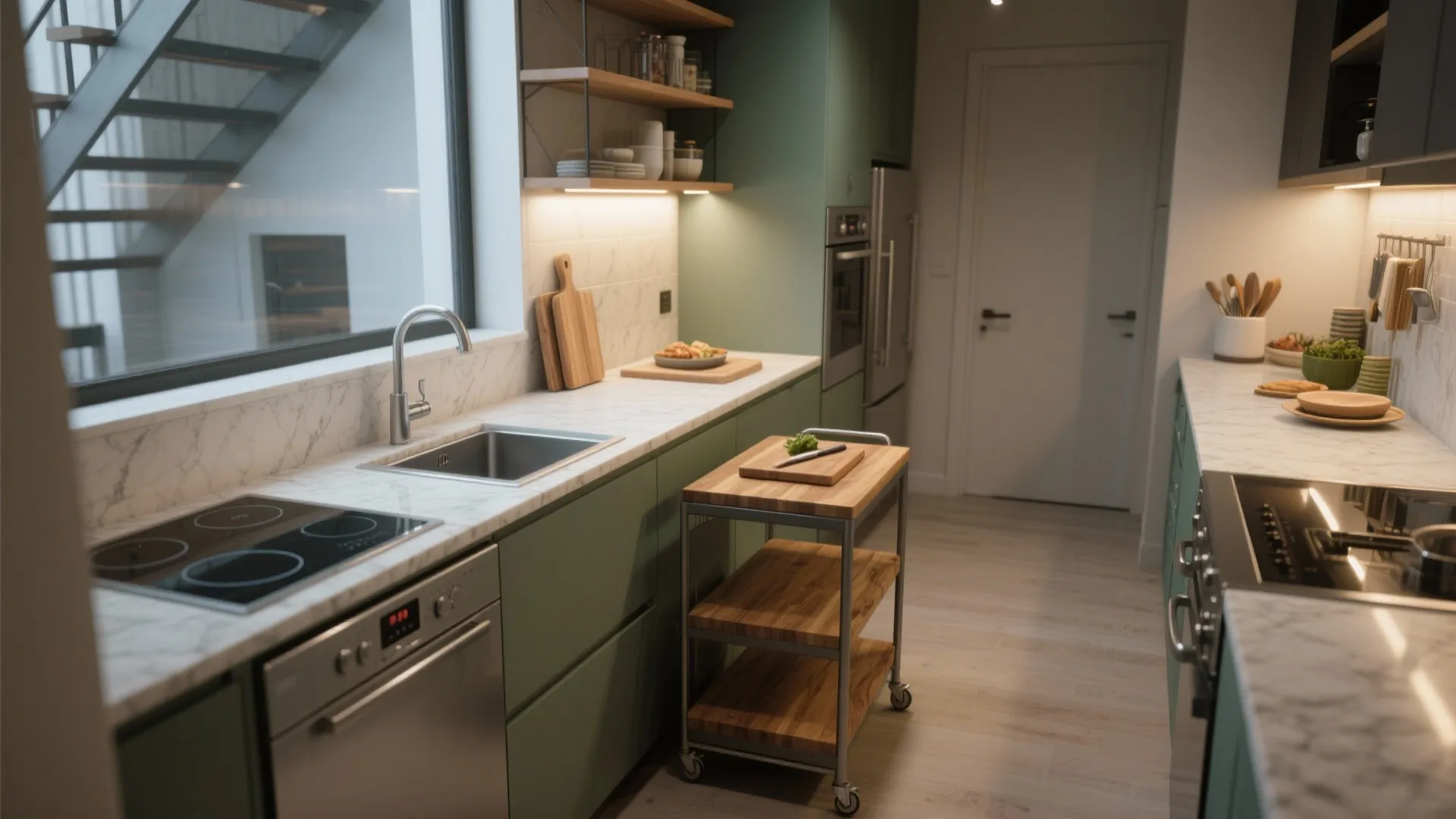 Multi-Tasking Surfaces and Slim Appliances