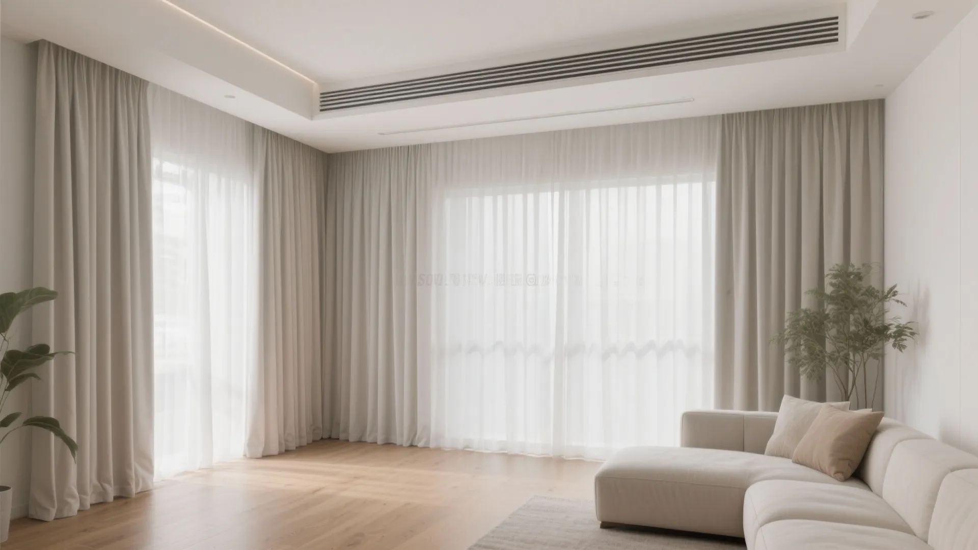 Slim Tracks and Wide Panels for a Clean Line