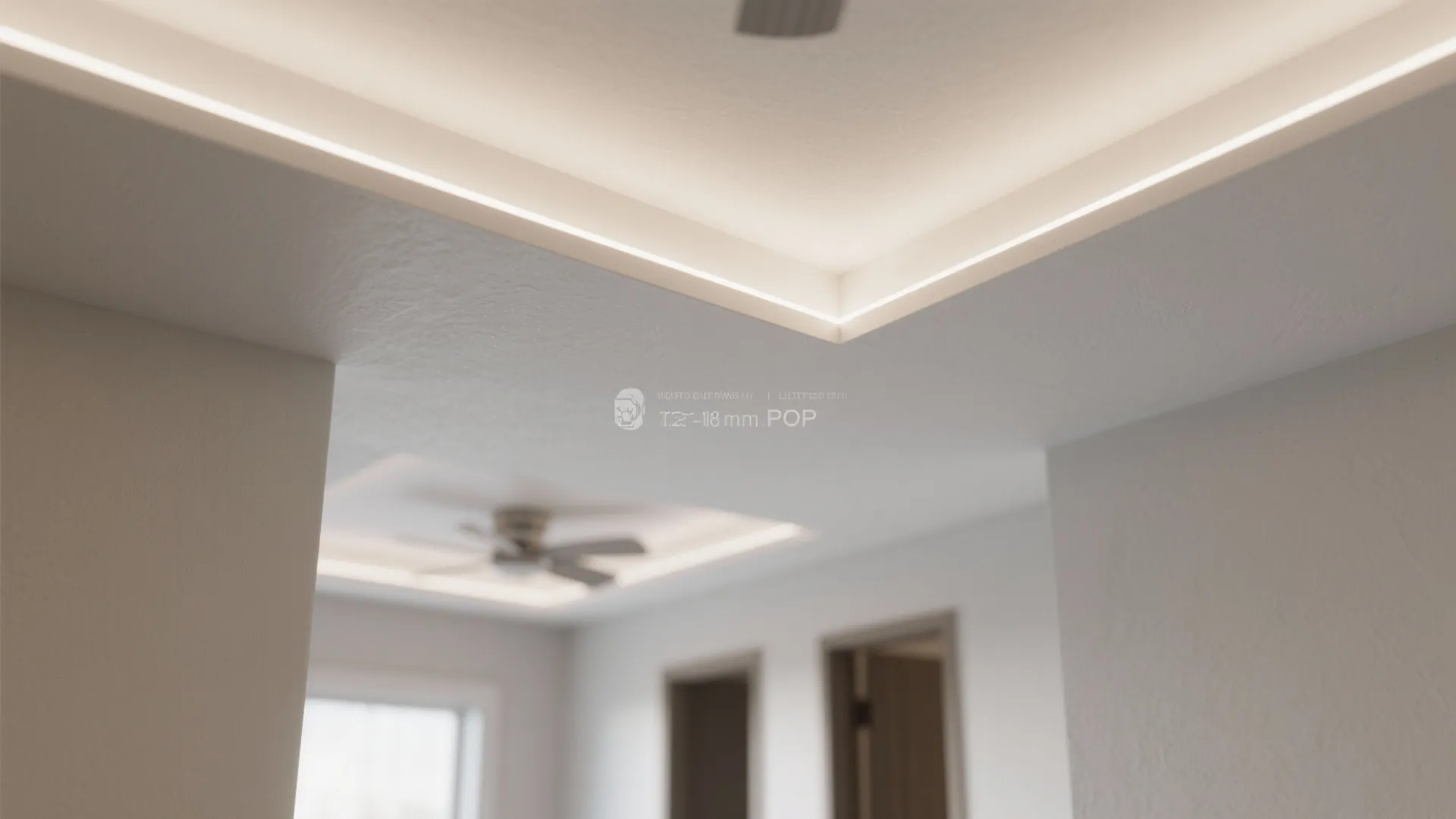 Slim Recessed Trays for Low Ceilings