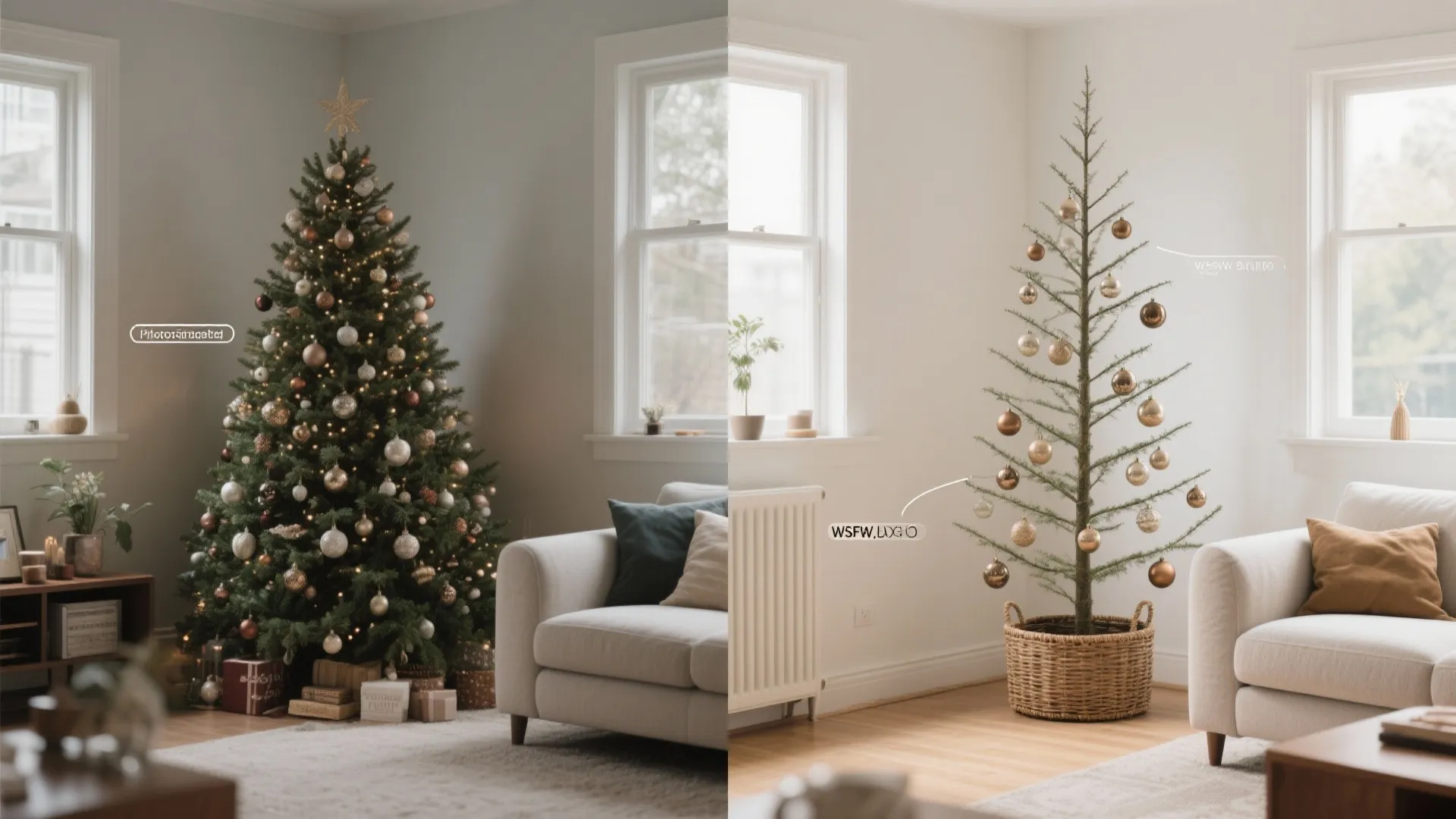 3) Slim Tree, Big Presence