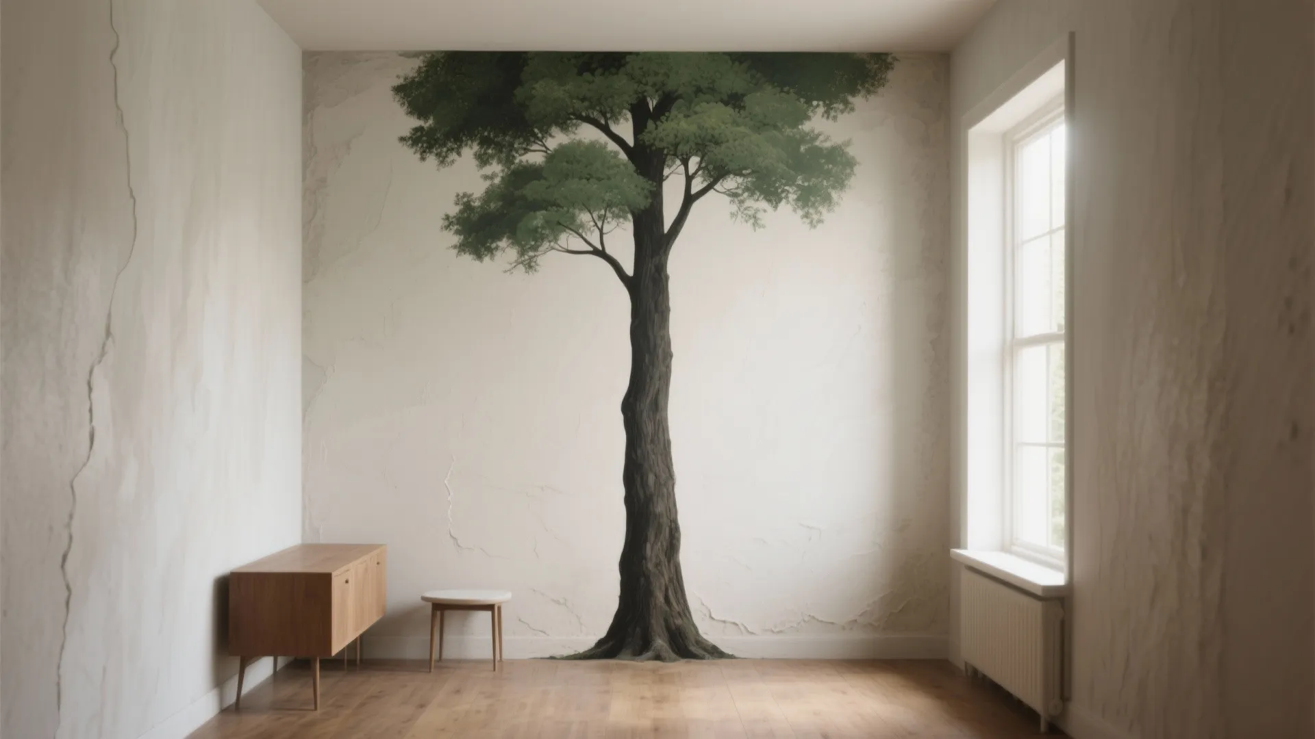 1. Slim Trunk, Tall Canopy — Vertical Illusion