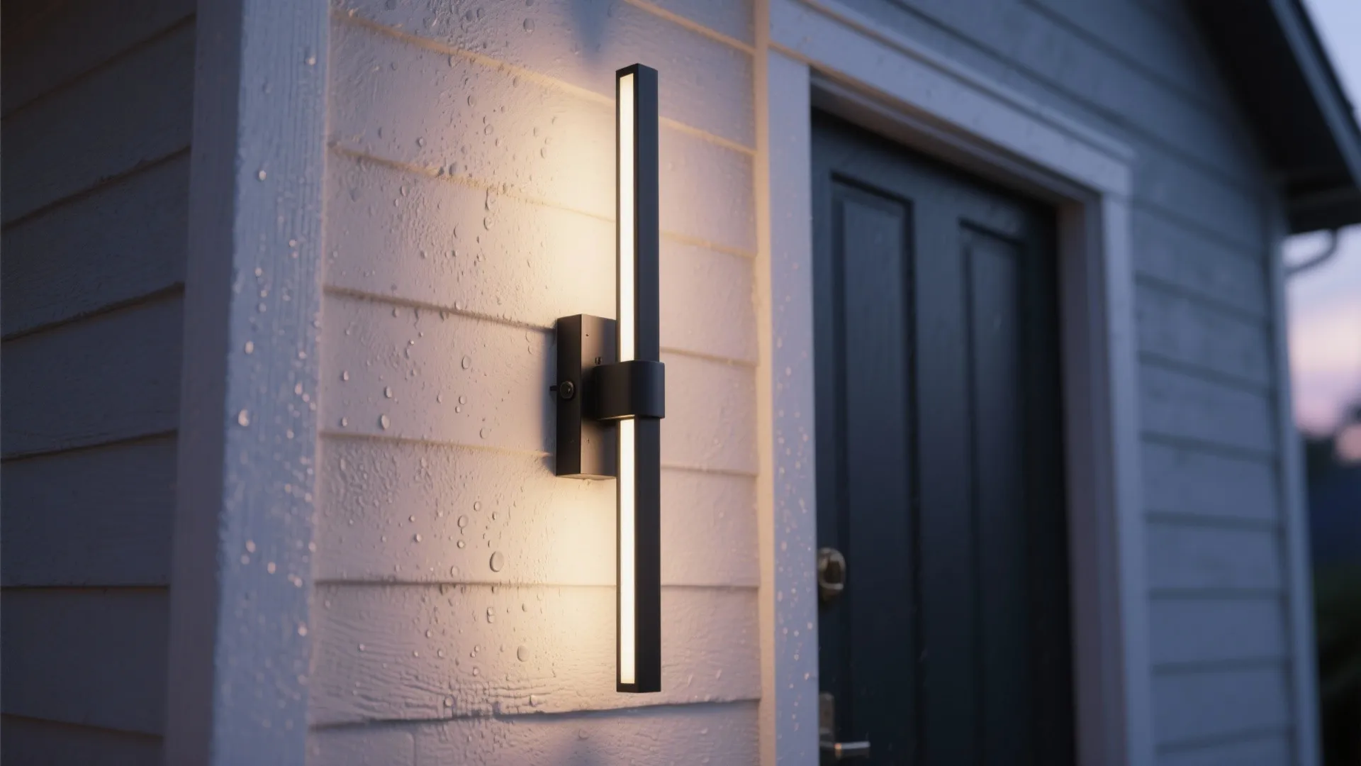 1. Slim Sconce with Up-and-Down Light