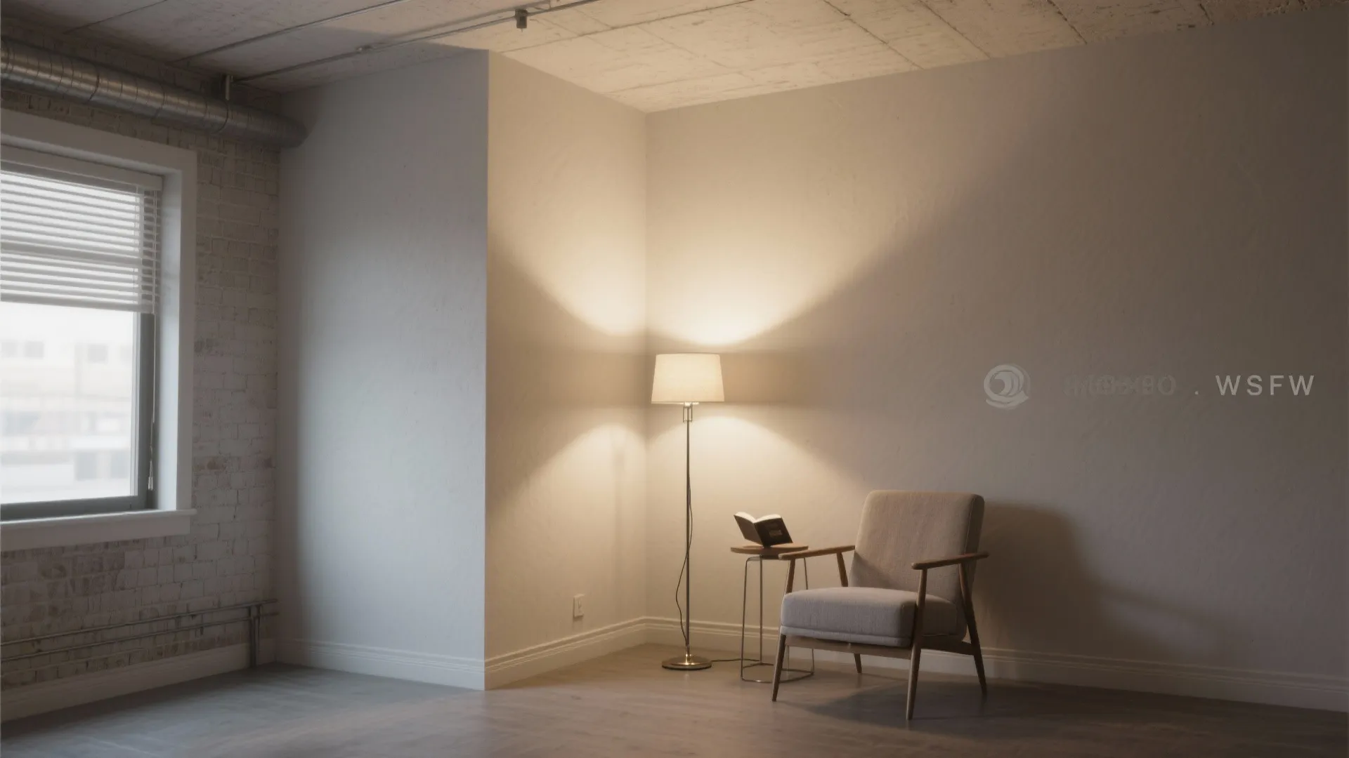 Slim Floor Lamps with Up-Light Glow