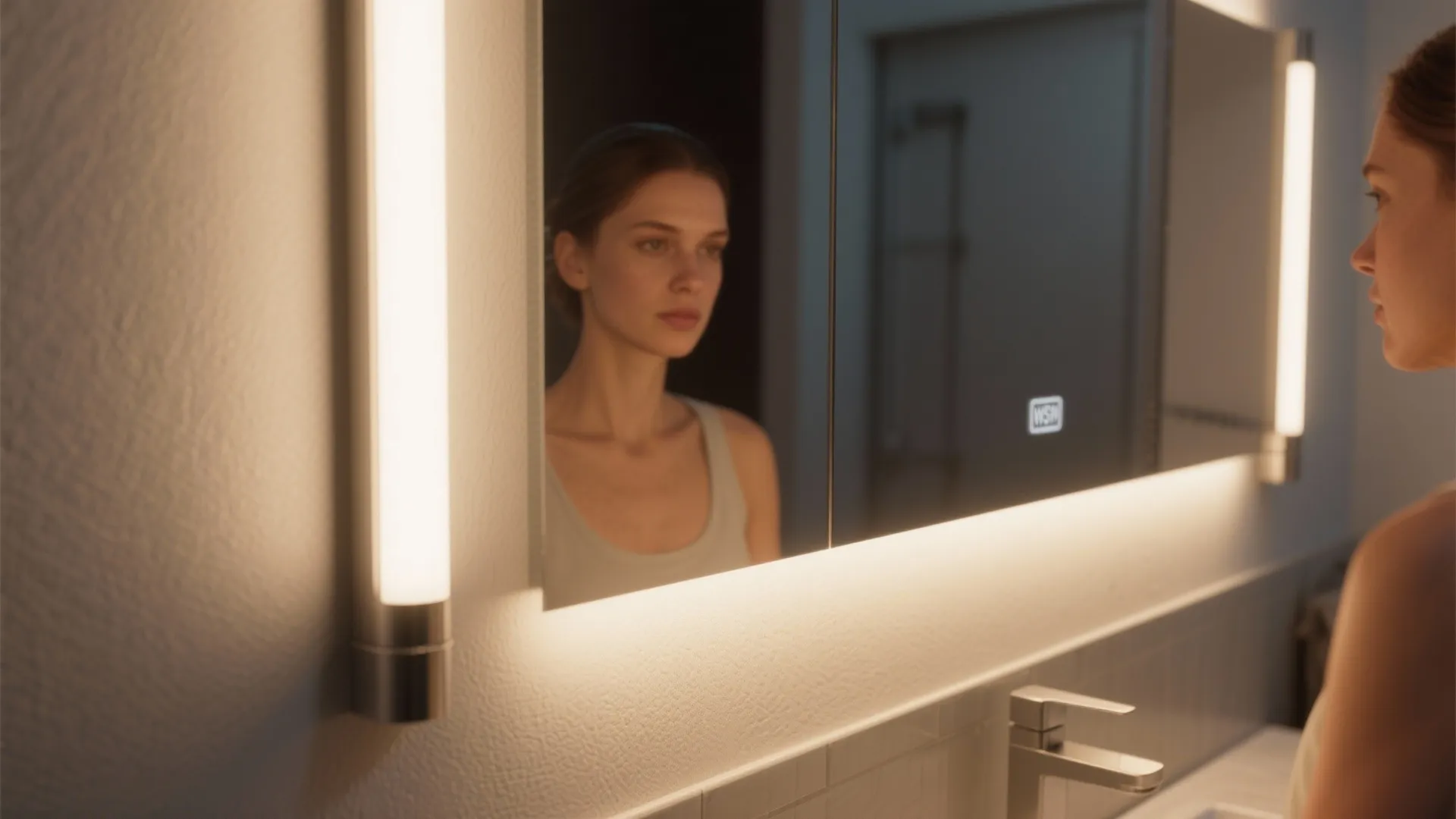 1. Slim LED Vanity Bars for Even Face Lighting