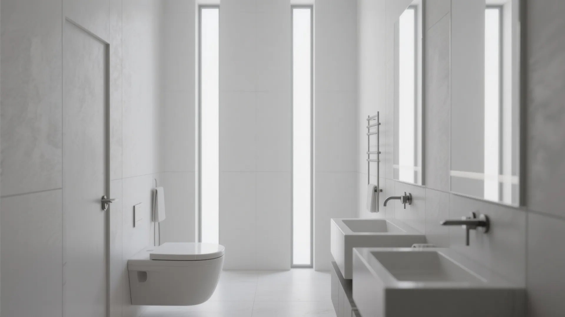 6. Slim Vertical Windows