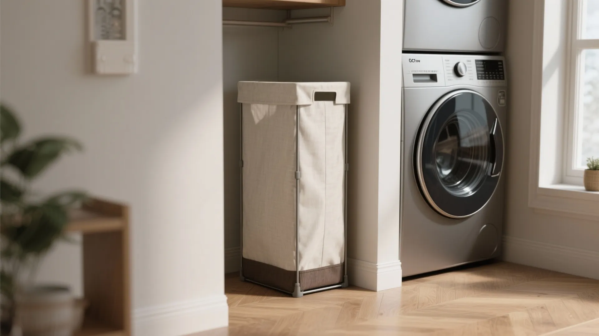 1. Slim Vertical Hampers